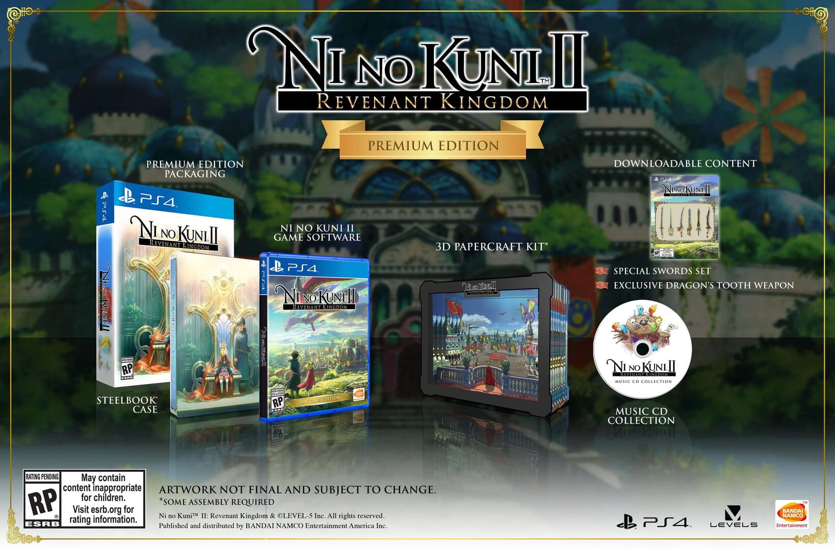 Ni no Kuni II: Revenant Kingdom - Premium Edition artwork 1