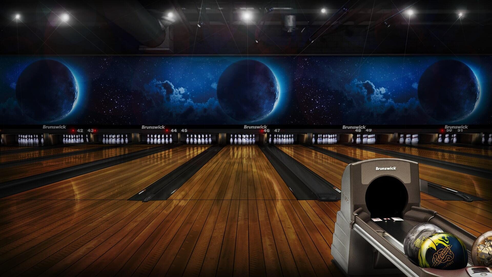 Brunswick Pro Bowling artwork 1