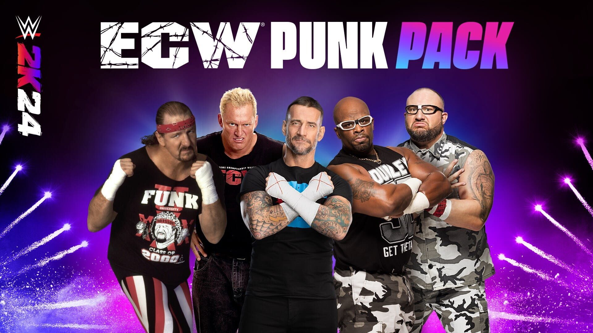 WWE 2K24: ECW Punk Pack artwork 1