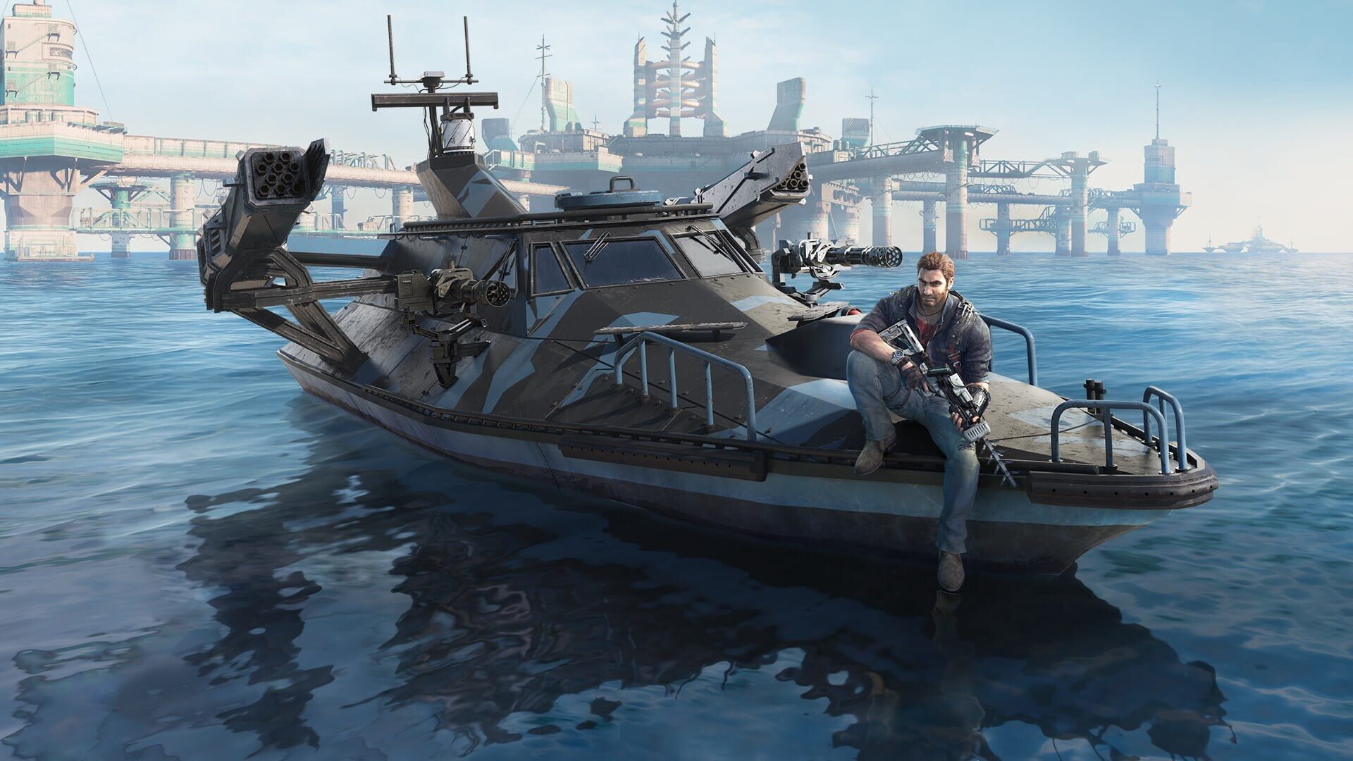 Just Cause 3: Bavarium Sea Heist artwork 1