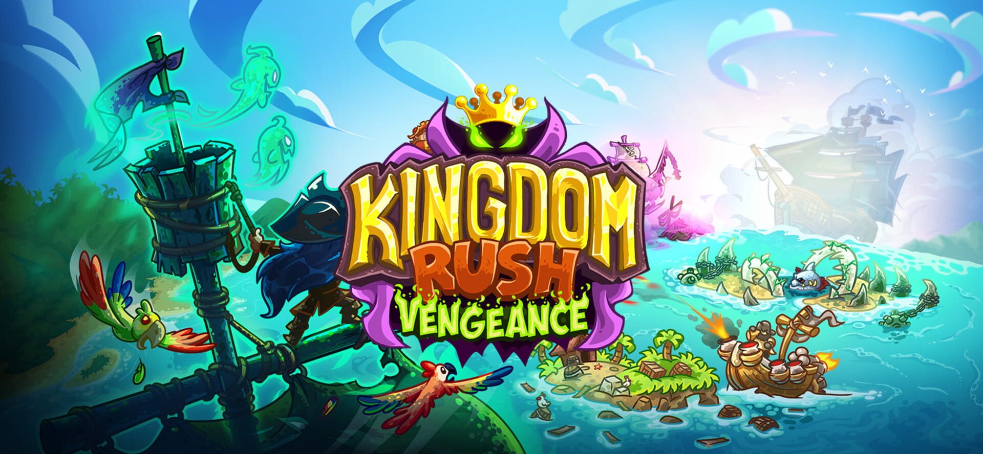 Kingdom Rush Vengeance: Pirate Kings artwork 1