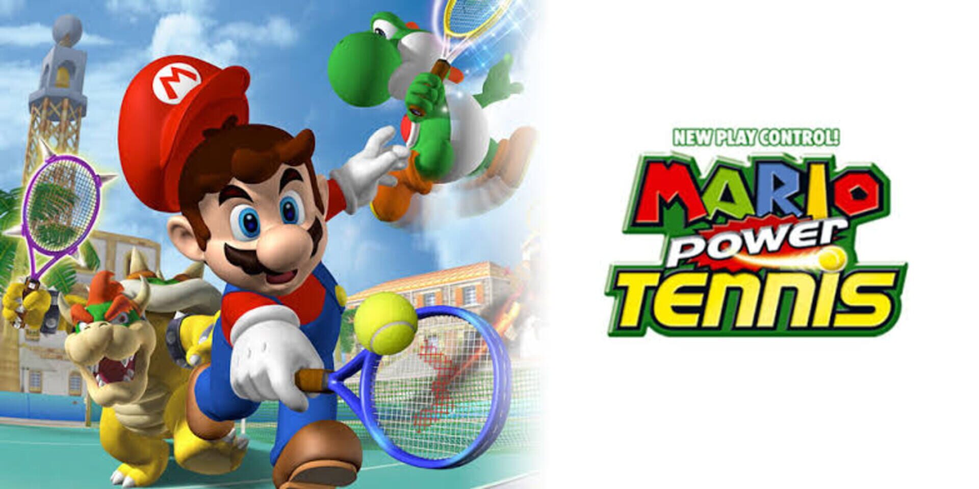 Mario Power Tennis artwork 1