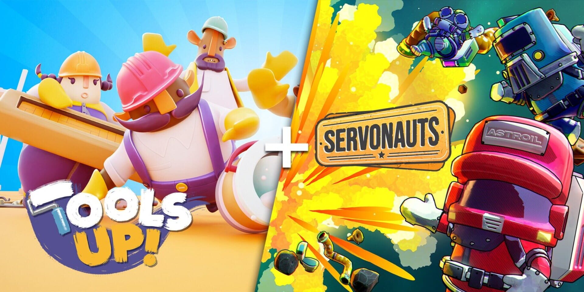 Tools Up! and Servonauts Bundle artwork 1