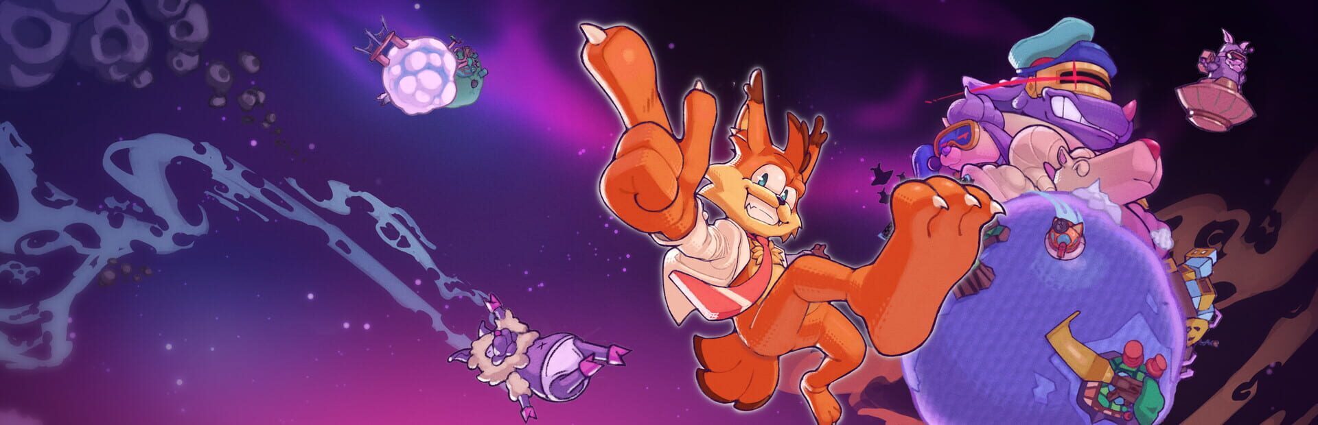 Bubsy 4D artwork 1