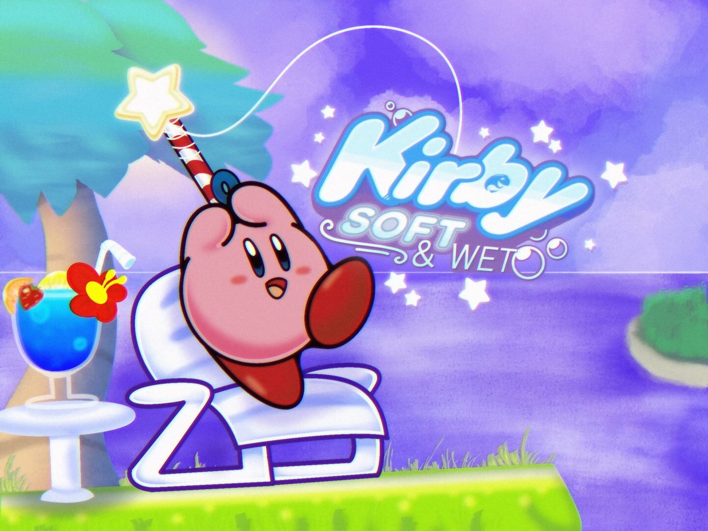 Kirby: Soft & Wet artwork 1