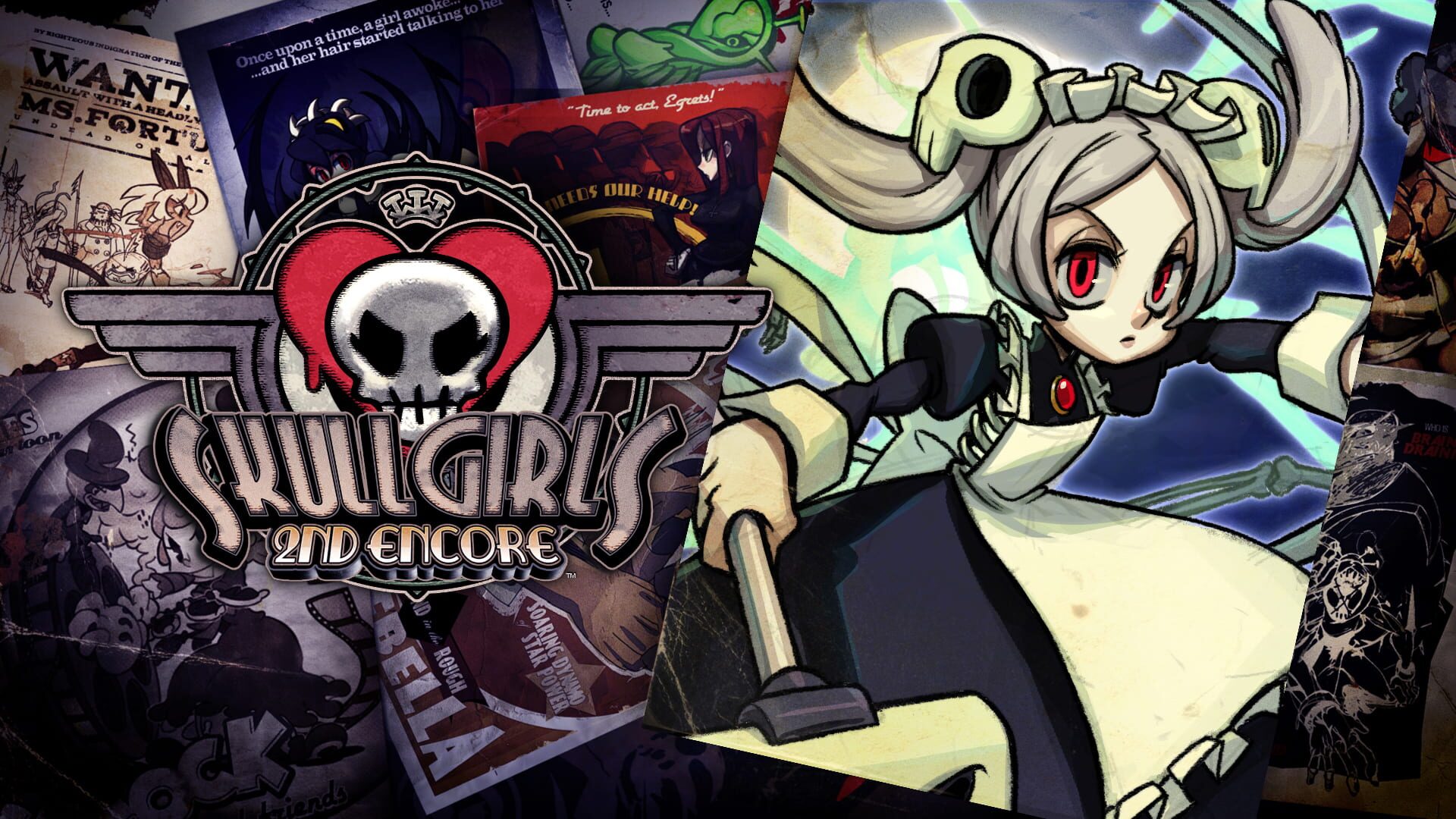 Skullgirls: Marie artwork 1