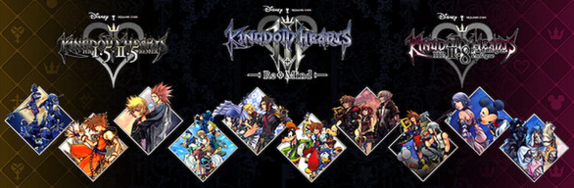 Kingdom Hearts Integrum Masterpiece artwork 1