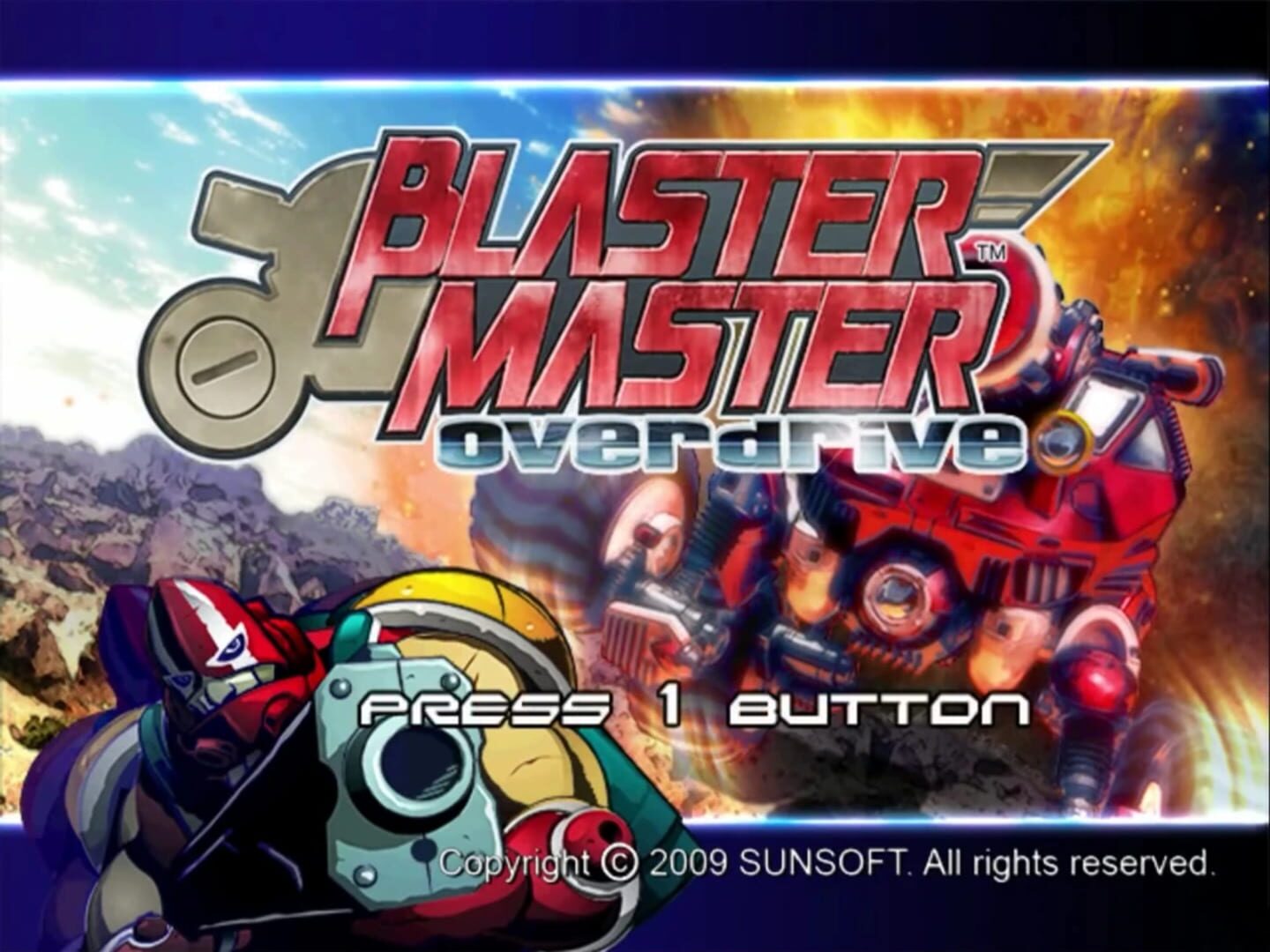 Blaster Master: Overdrive artwork 1