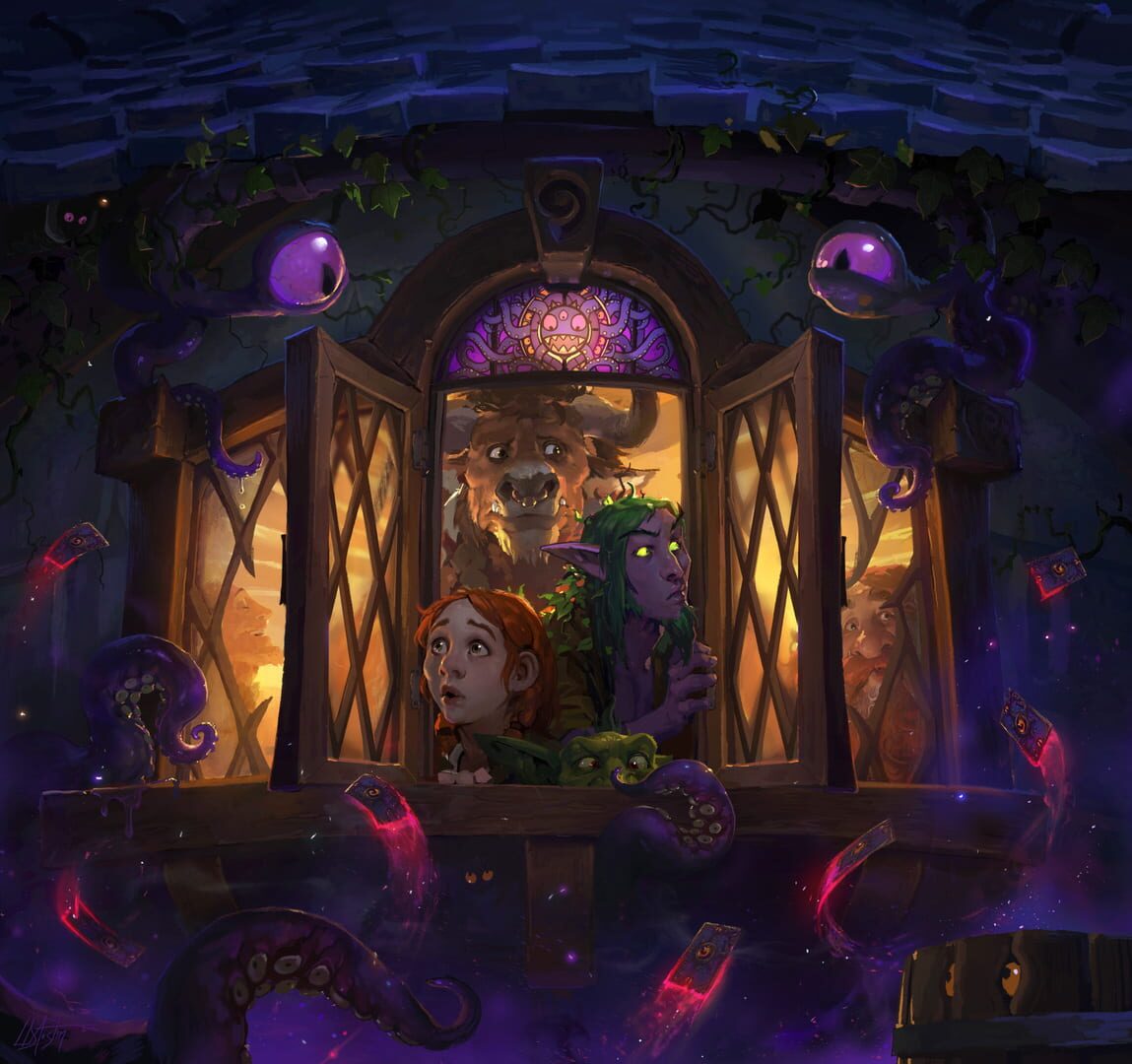 Hearthstone: Whispers of Old Gods artwork 1