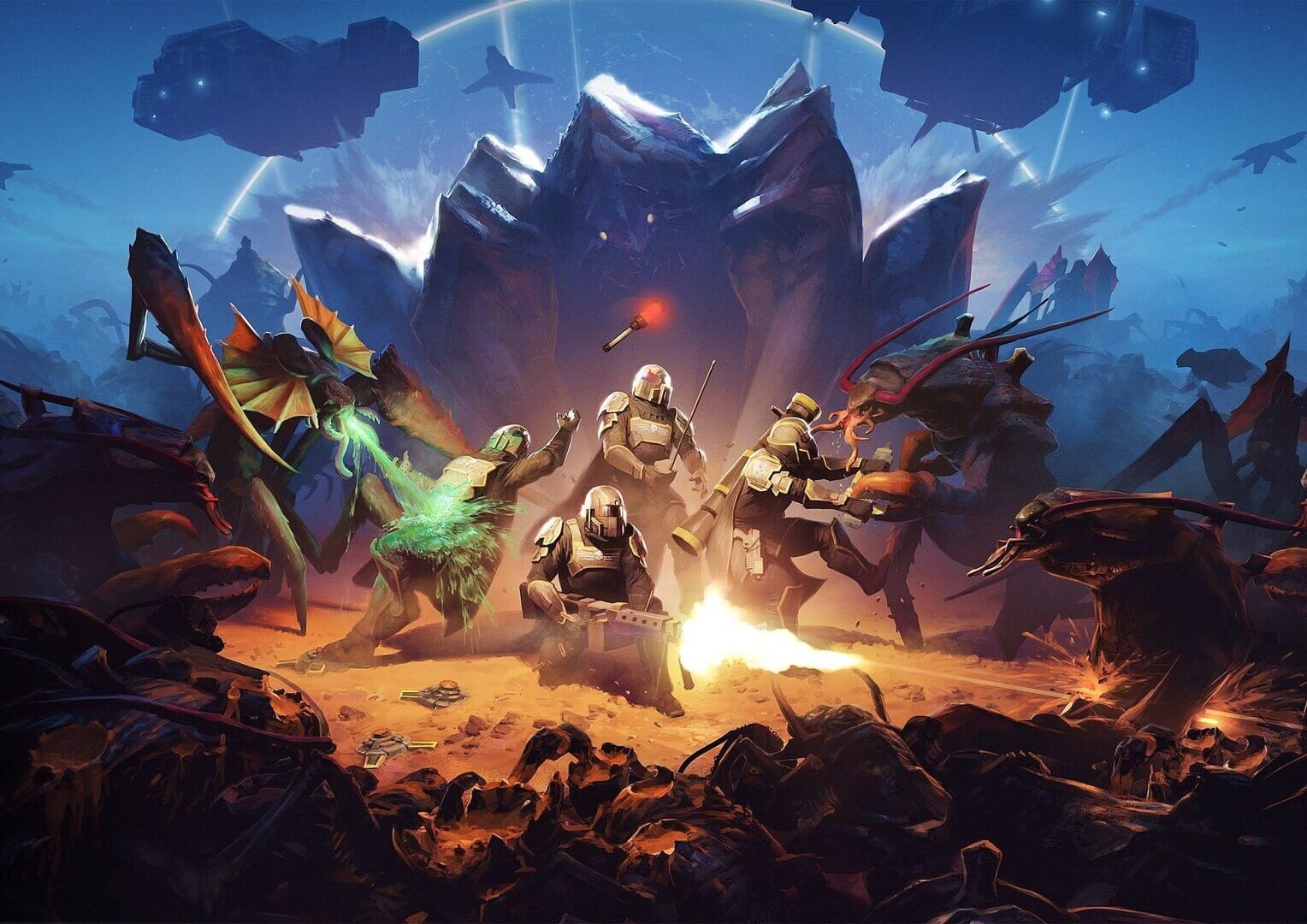 Helldivers artwork 1