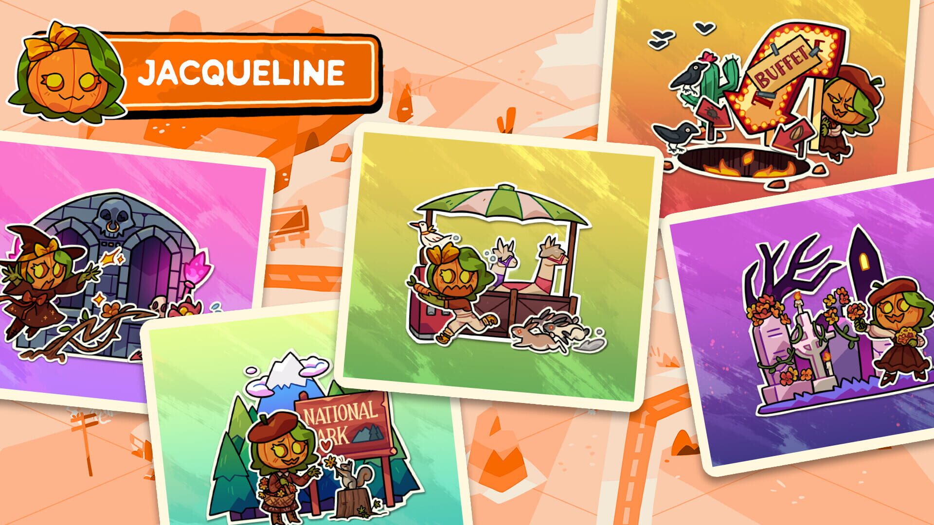 Monster Prom 3: Monster Roadtrip - Playable Character Jacqueline artwork 1