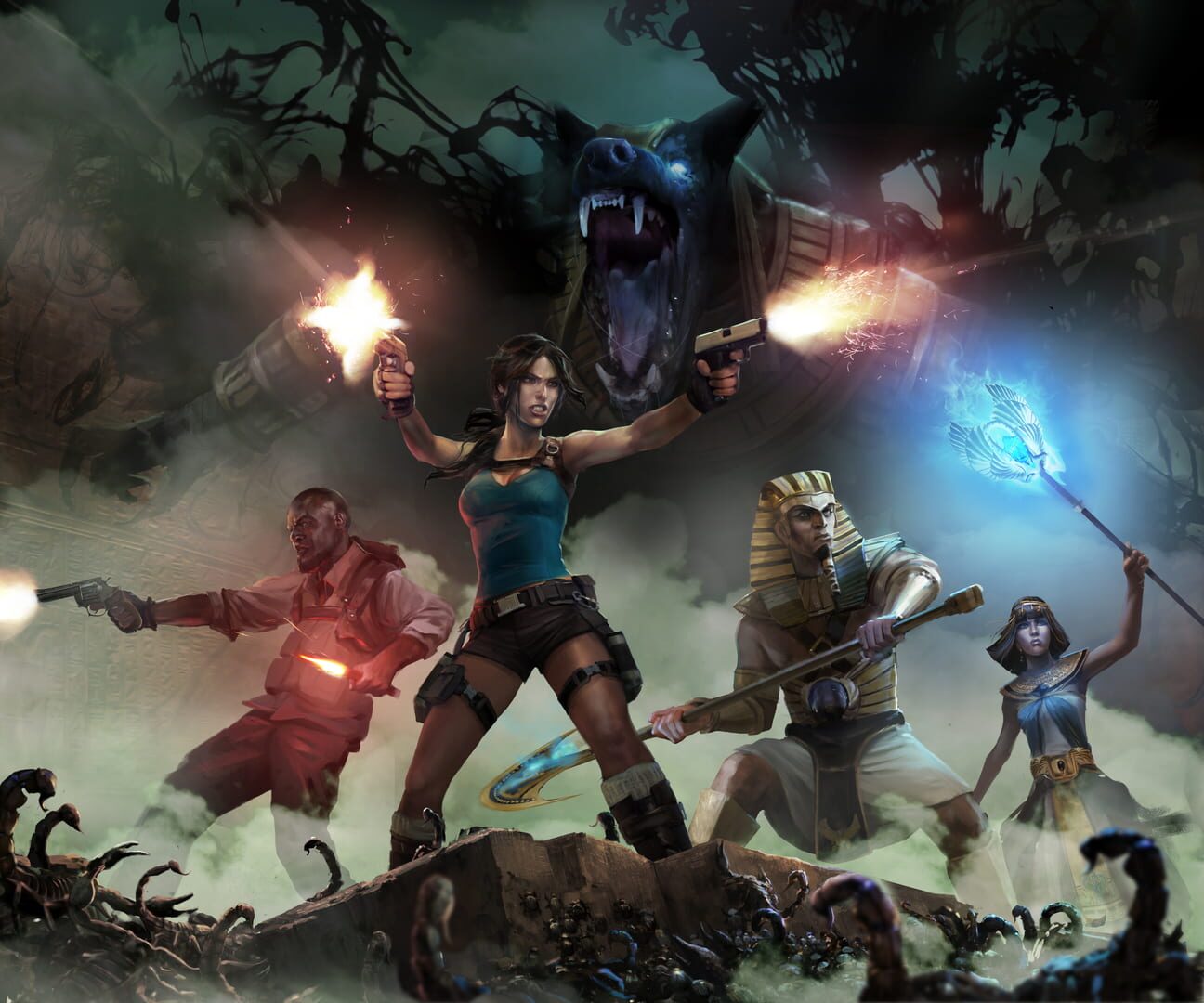Lara Croft and the Temple of Osiris artwork 1
