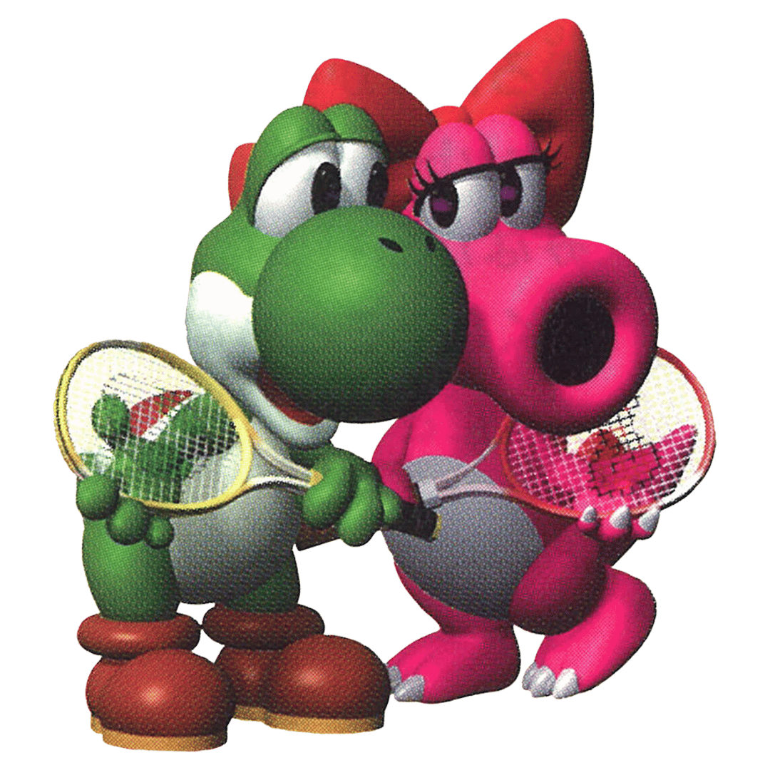Mario Tennis artwork 4