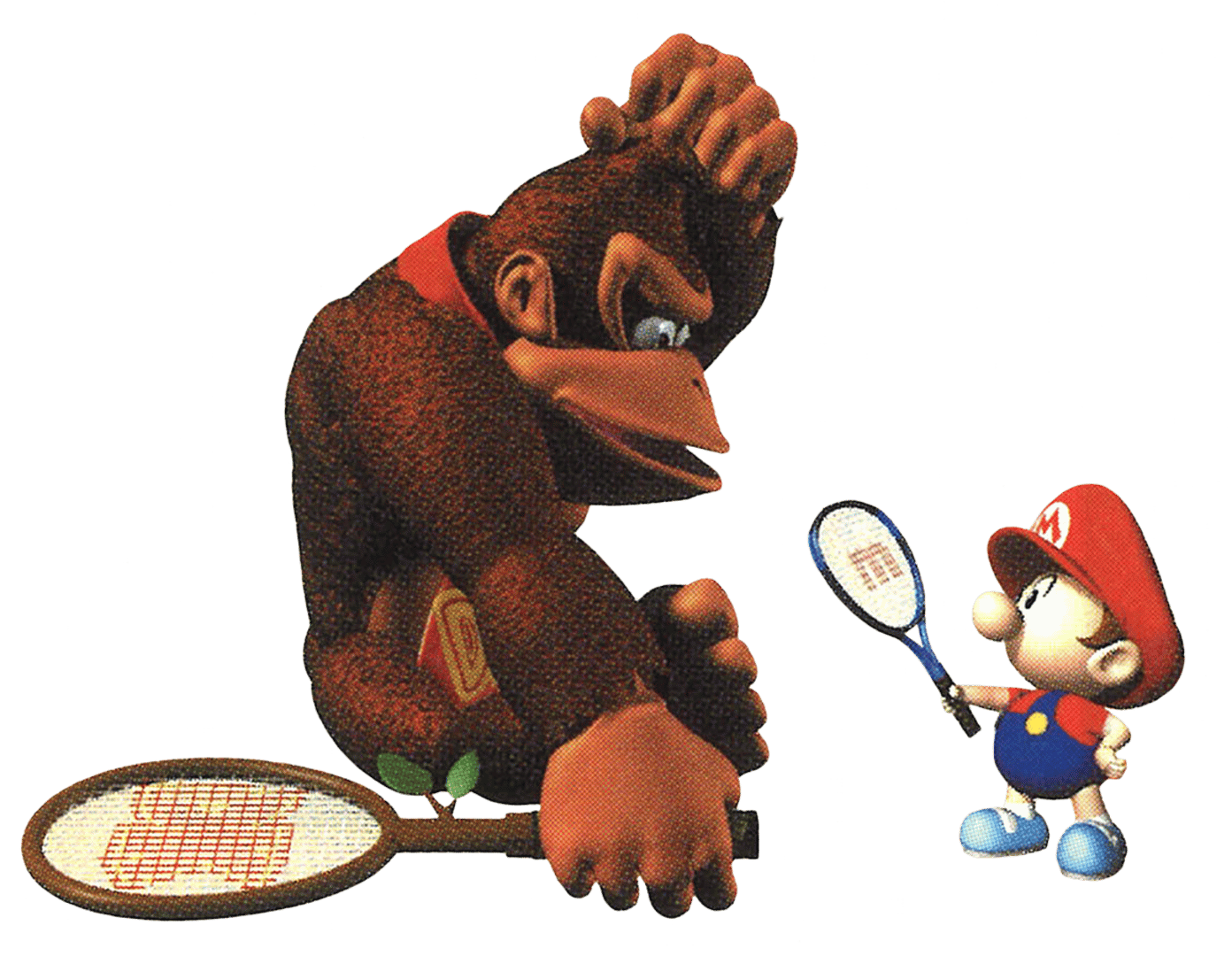 Mario Tennis artwork 8