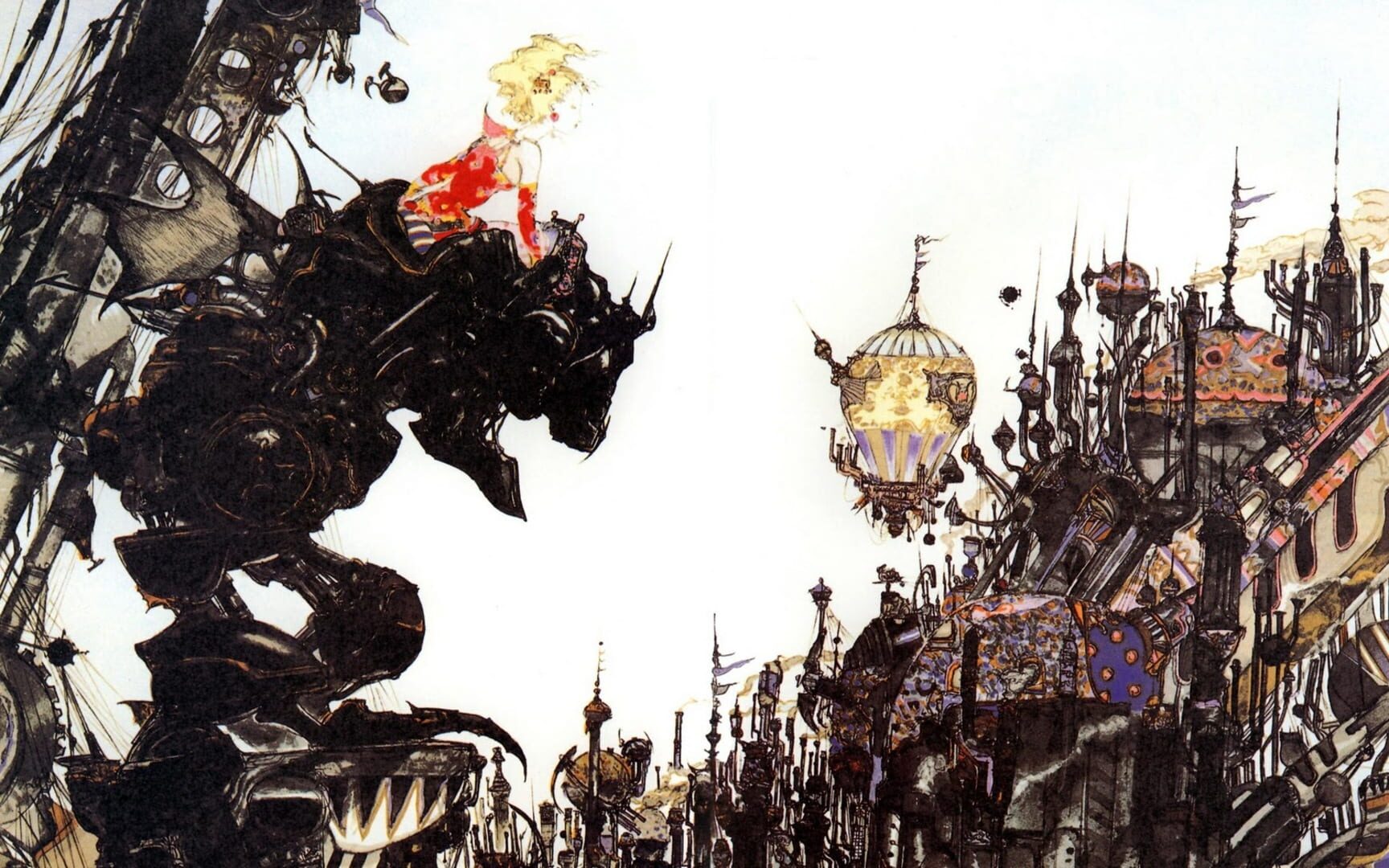 Final Fantasy III artwork 1