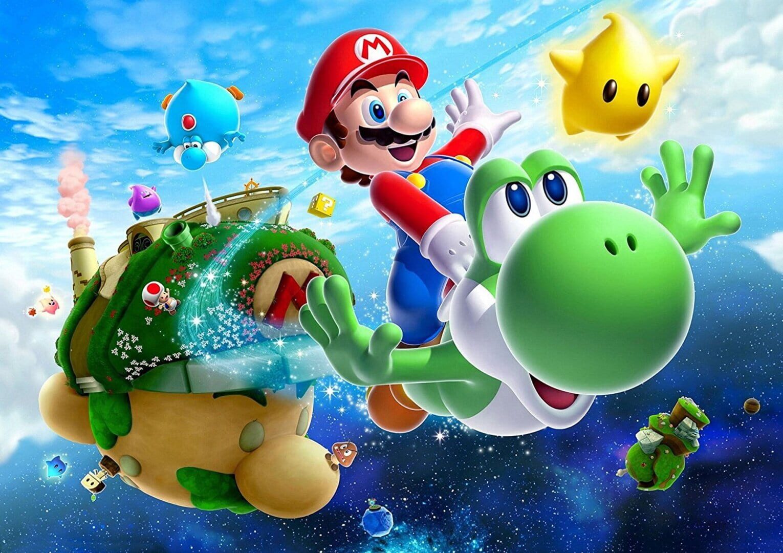 Super Mario Galaxy 2 artwork 1