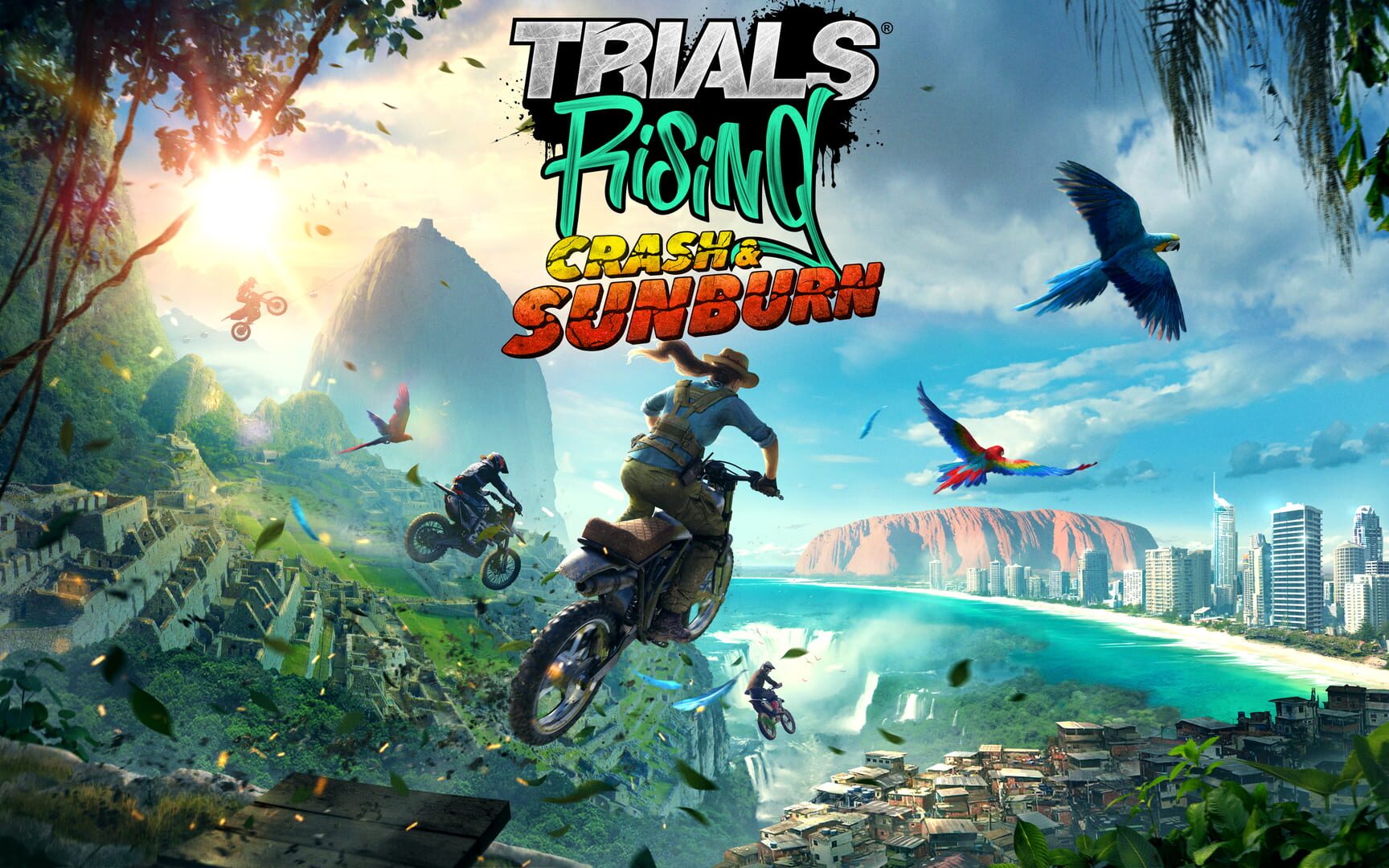 Trials Rising: Crash & Sunburn artwork 1