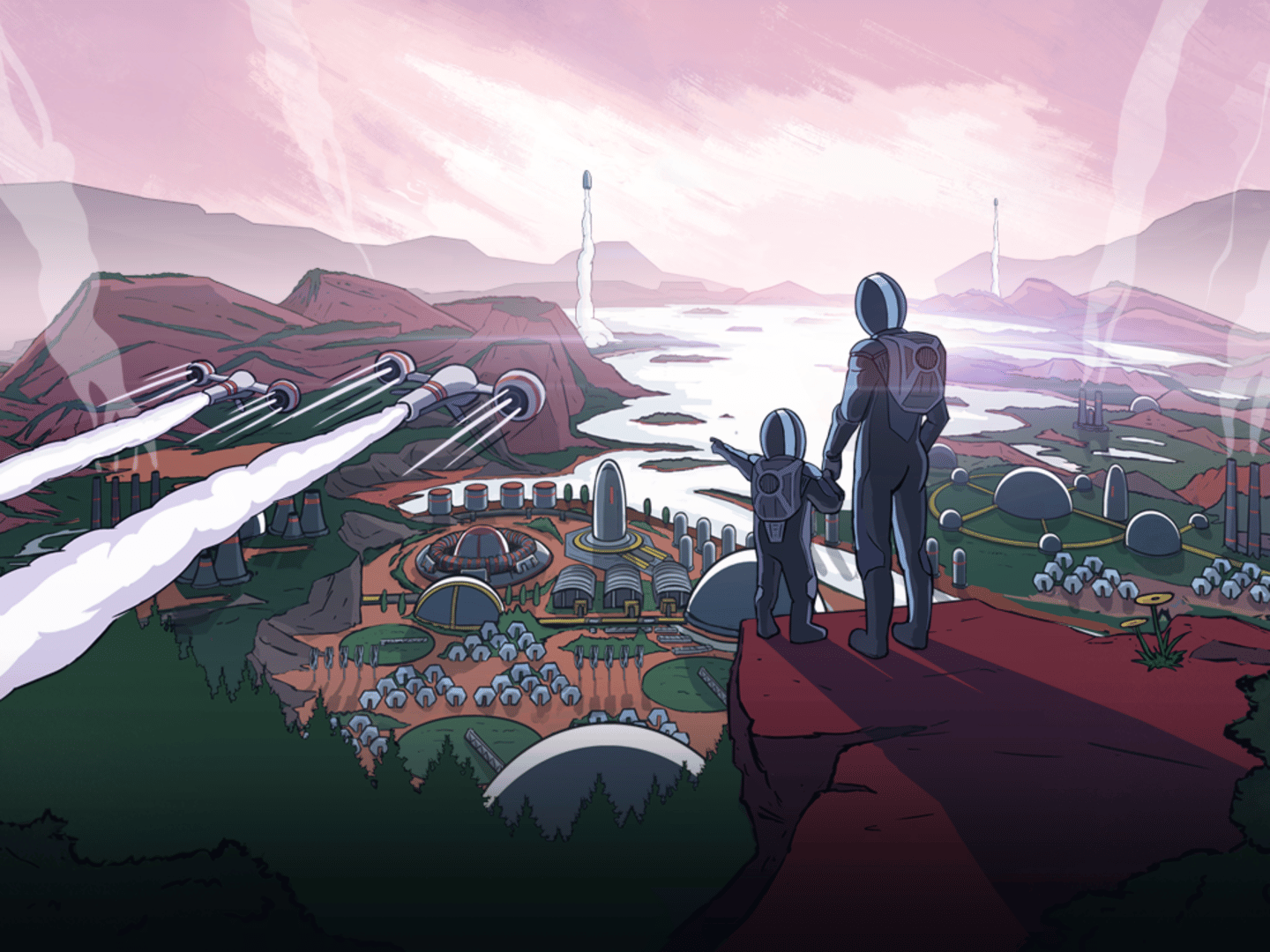 Surviving Mars: Green Planet artwork 1