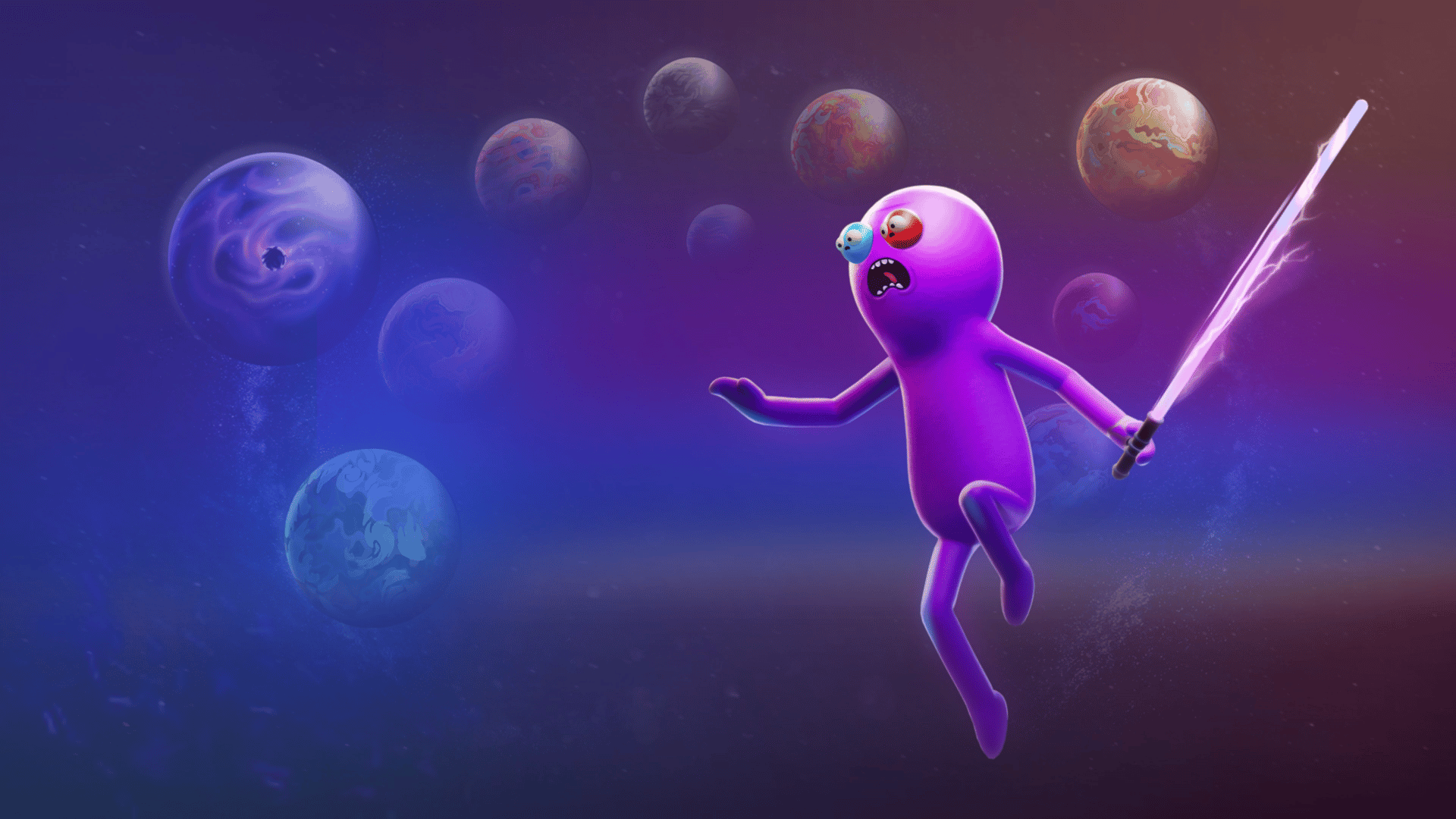 Trover Saves the Universe artwork 2