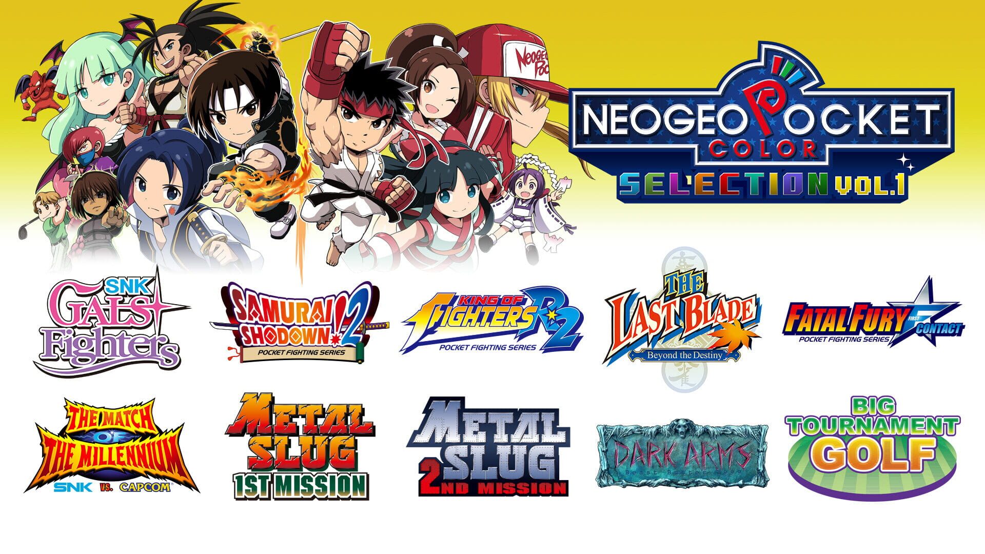 Neogeo Pocket Color Selection Vol.1 artwork 1