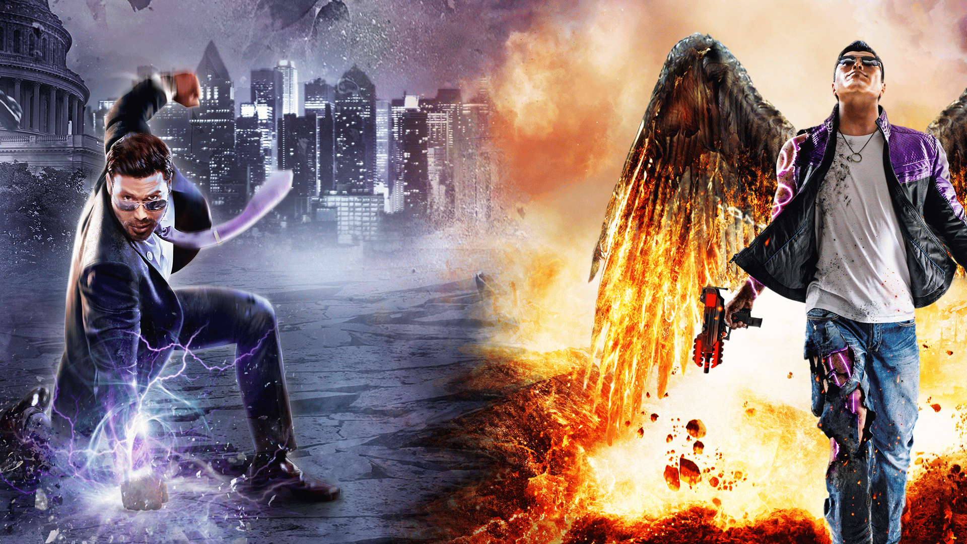 Saints Row IV: Re-Elected & Gat out of Hell artwork 1