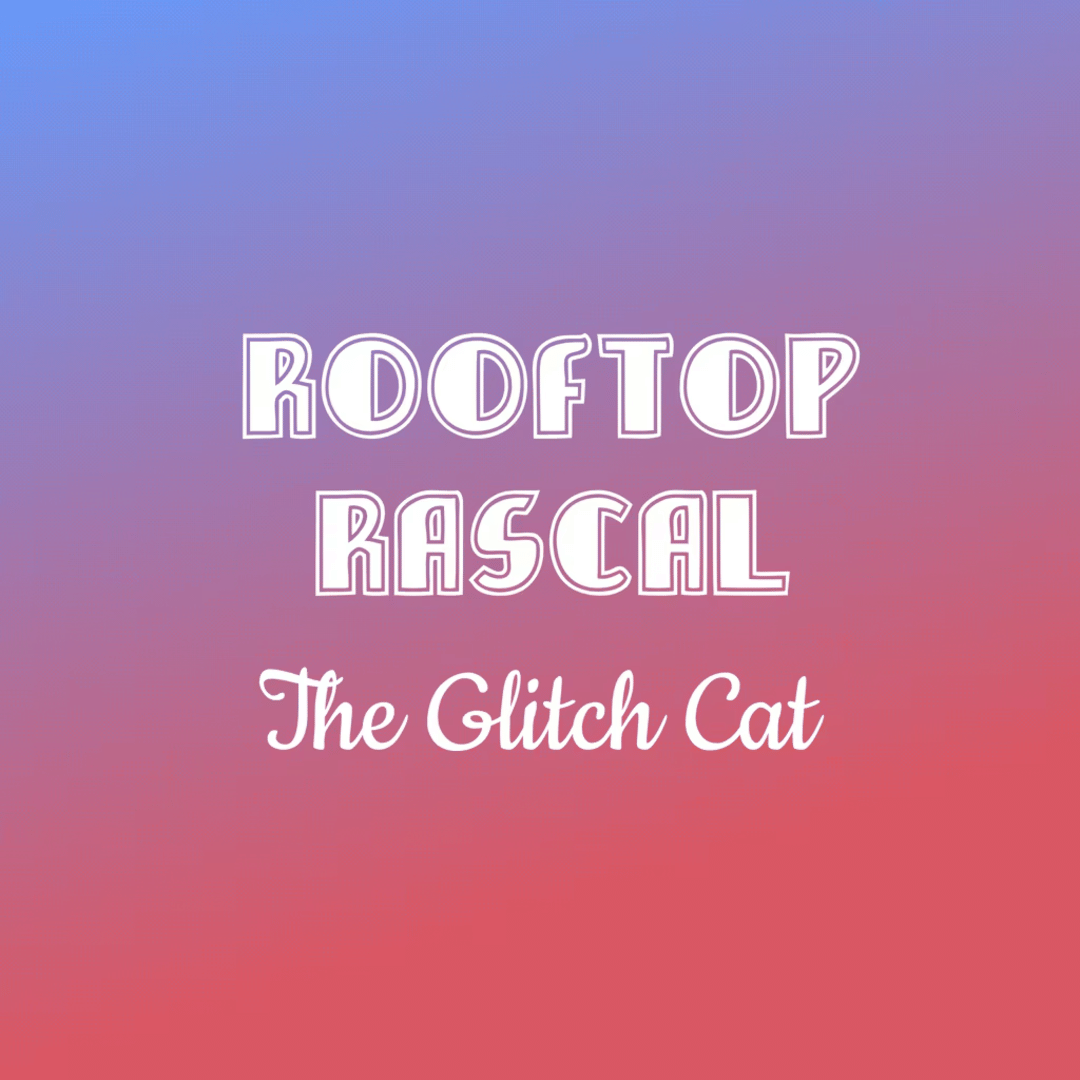 Rooftop Rascal: The Glitch Cat artwork 2