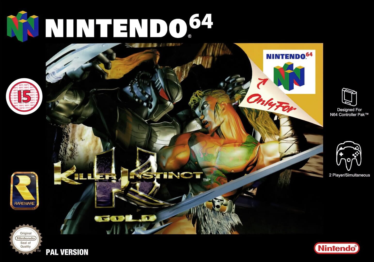 Killer Instinct Gold artwork 1