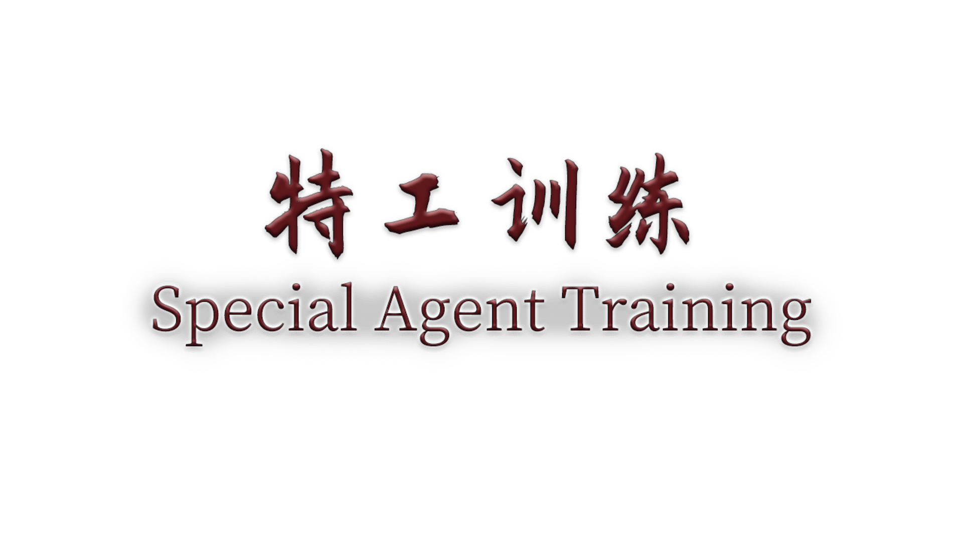 Special Agent Training artwork 2
