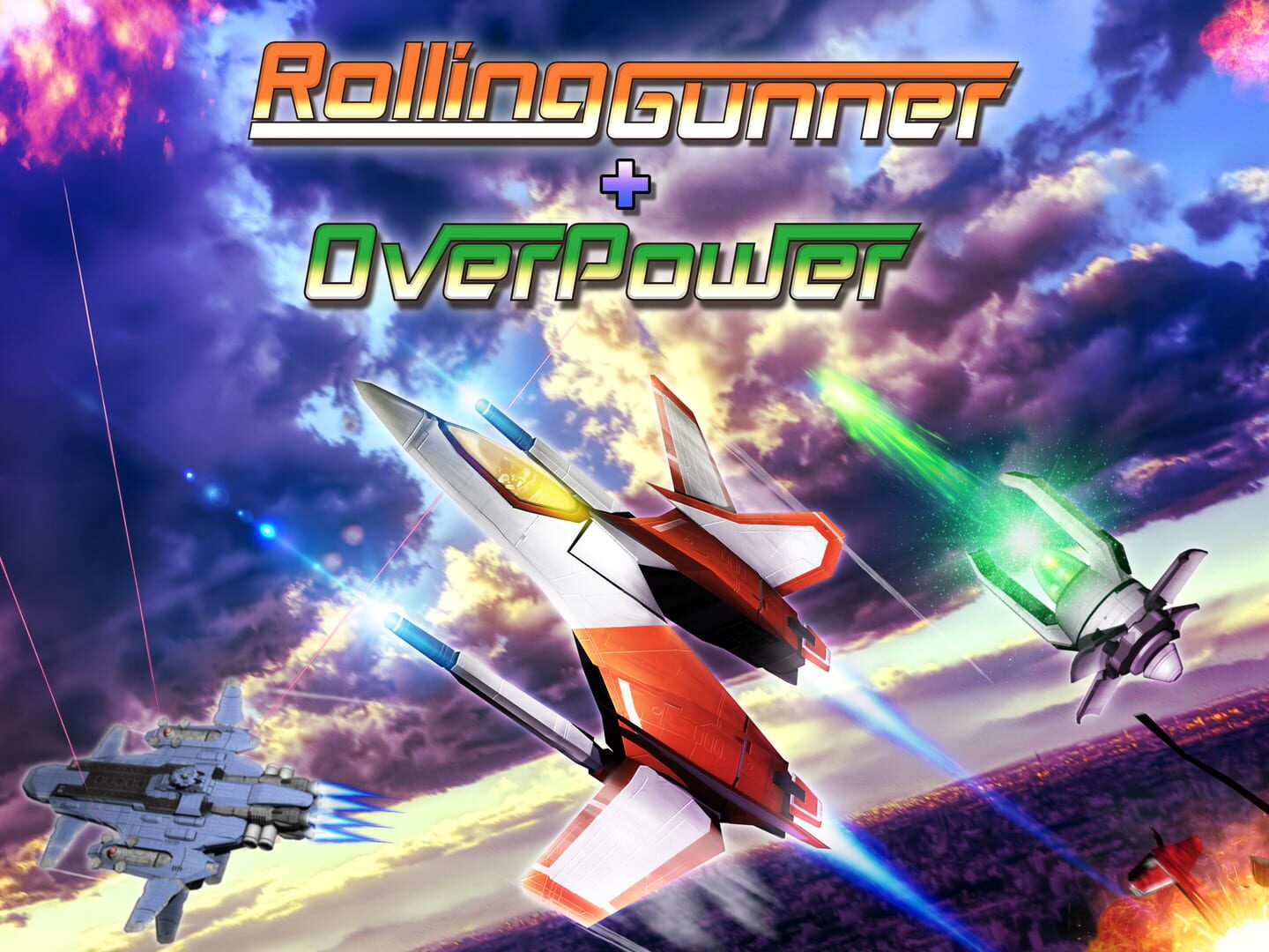 Rolling Gunner + Over Power artwork 1