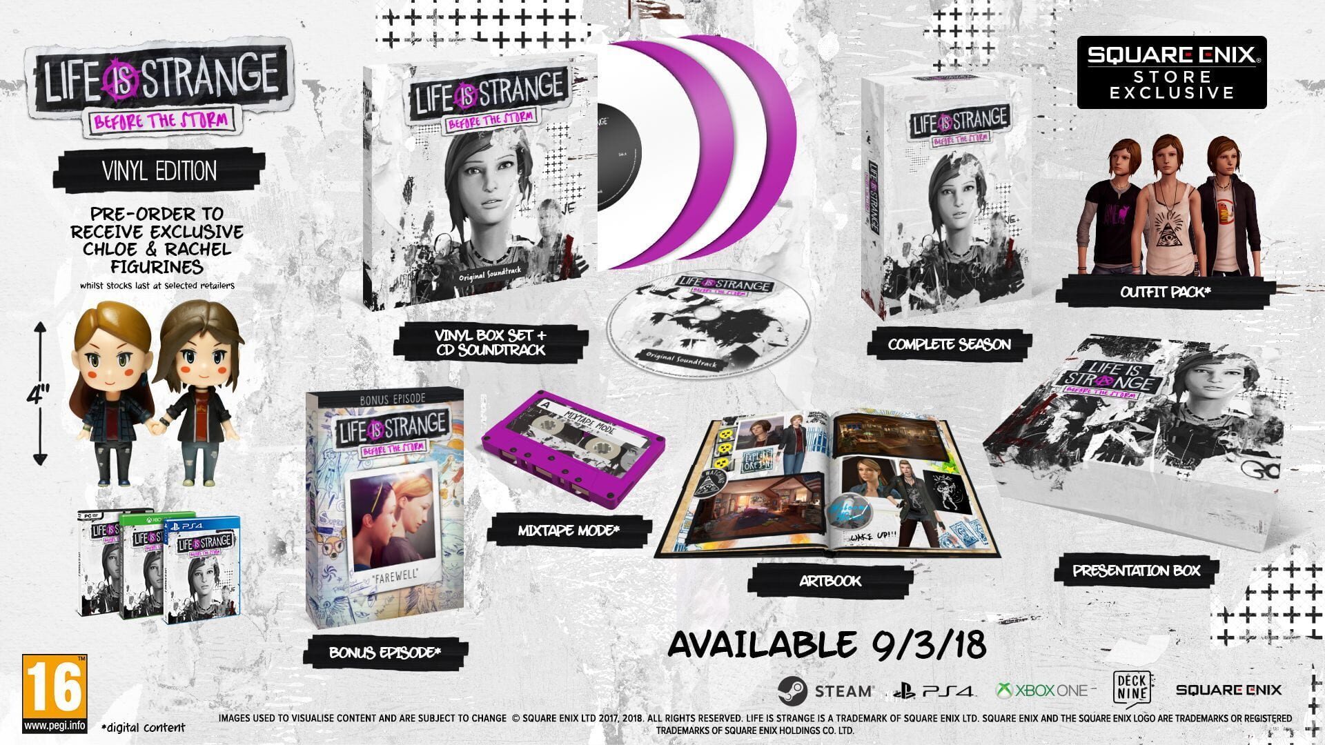 Life is Strange: Before the Storm - Vinyl Edition artwork 1