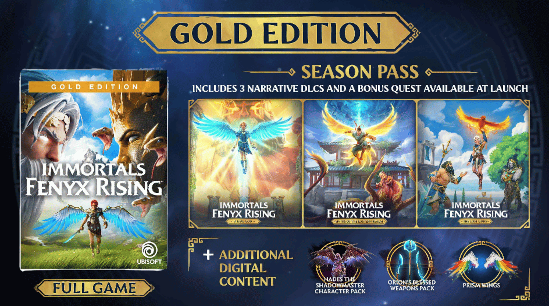 Immortals Fenyx Rising: Gold Edition artwork 1