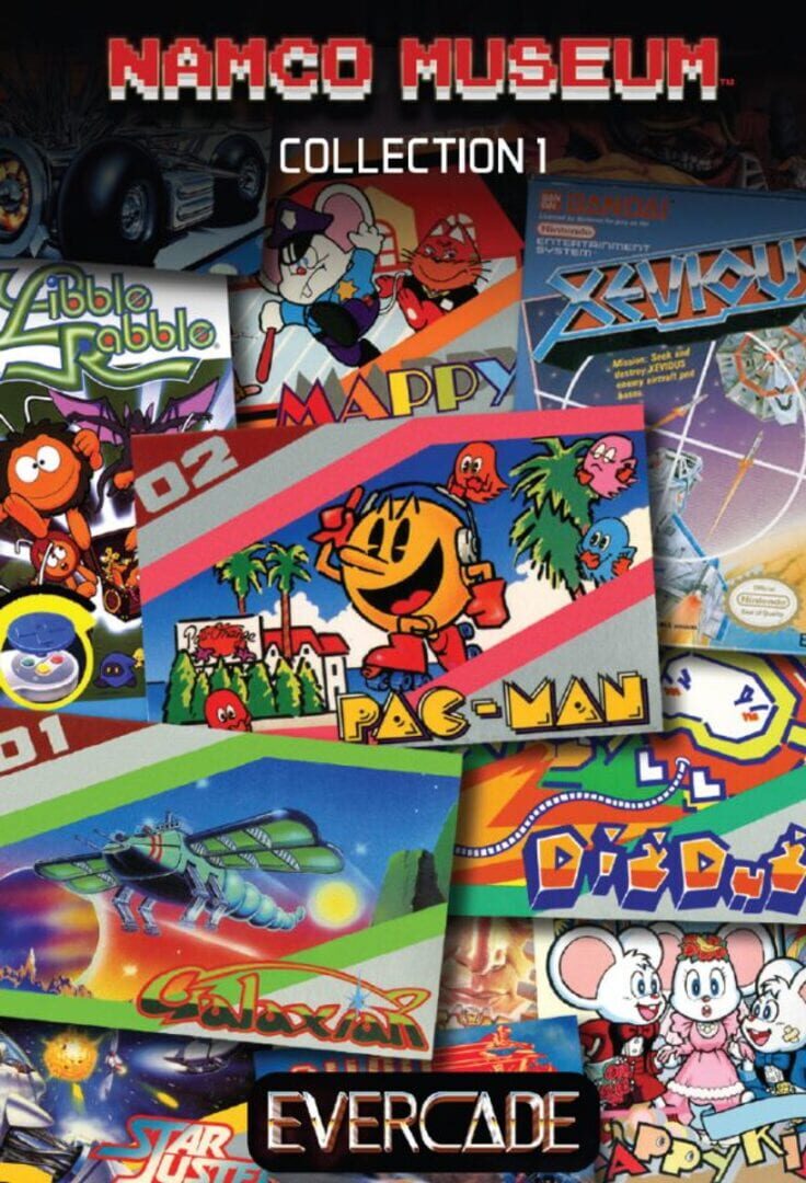 Namco Museum Collection 1 artwork 1