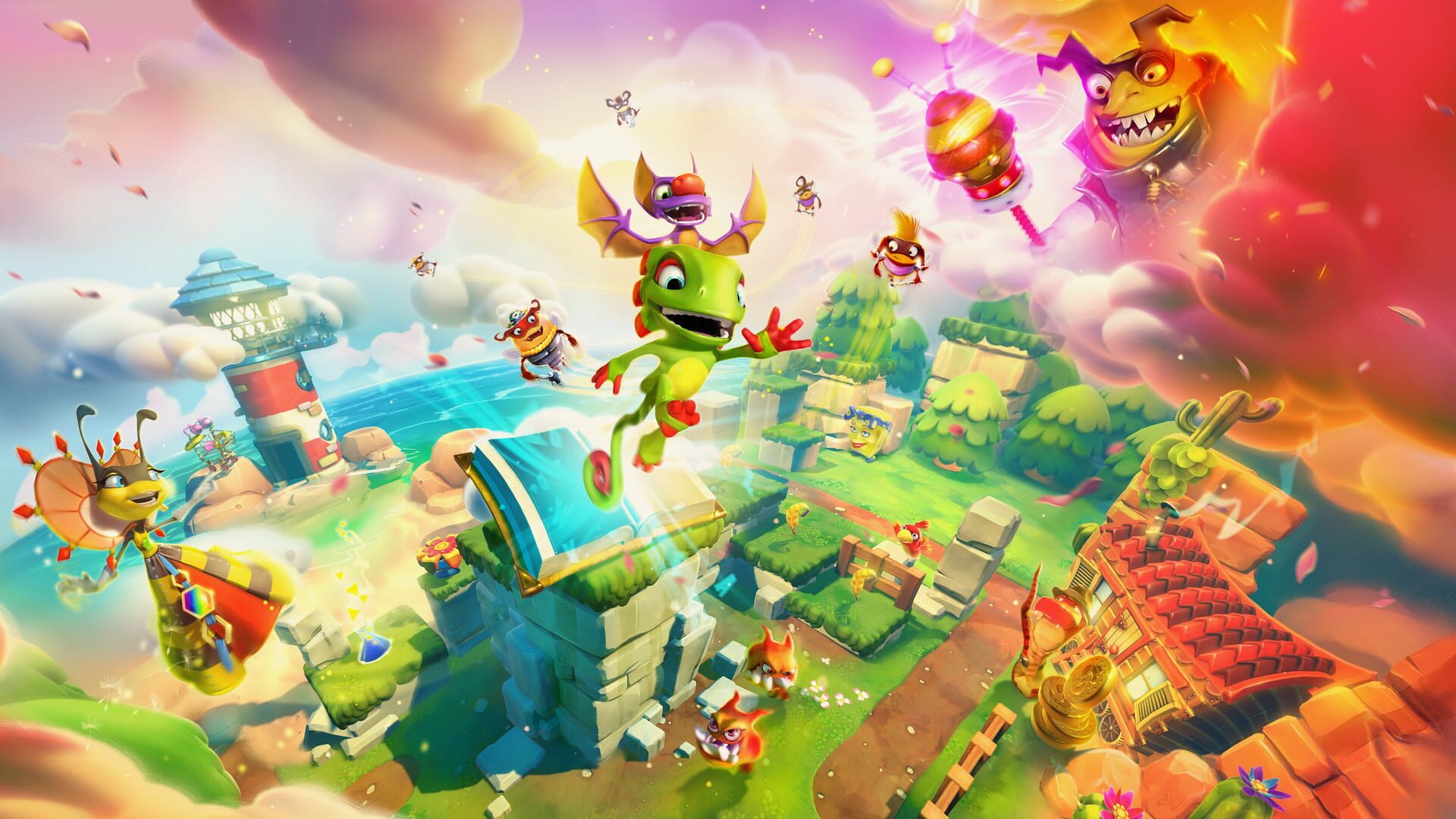 Yooka-Laylee and the Impossible Lair artwork 1