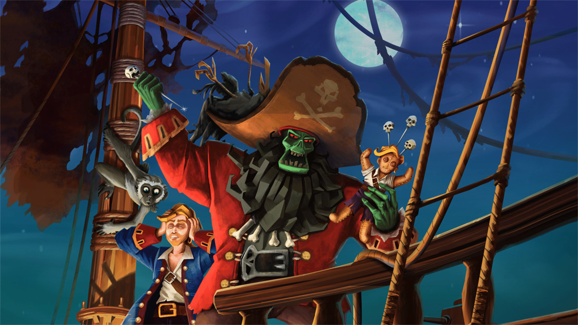 Monkey Island 2 Special Edition: LeChuck's Revenge artwork 1