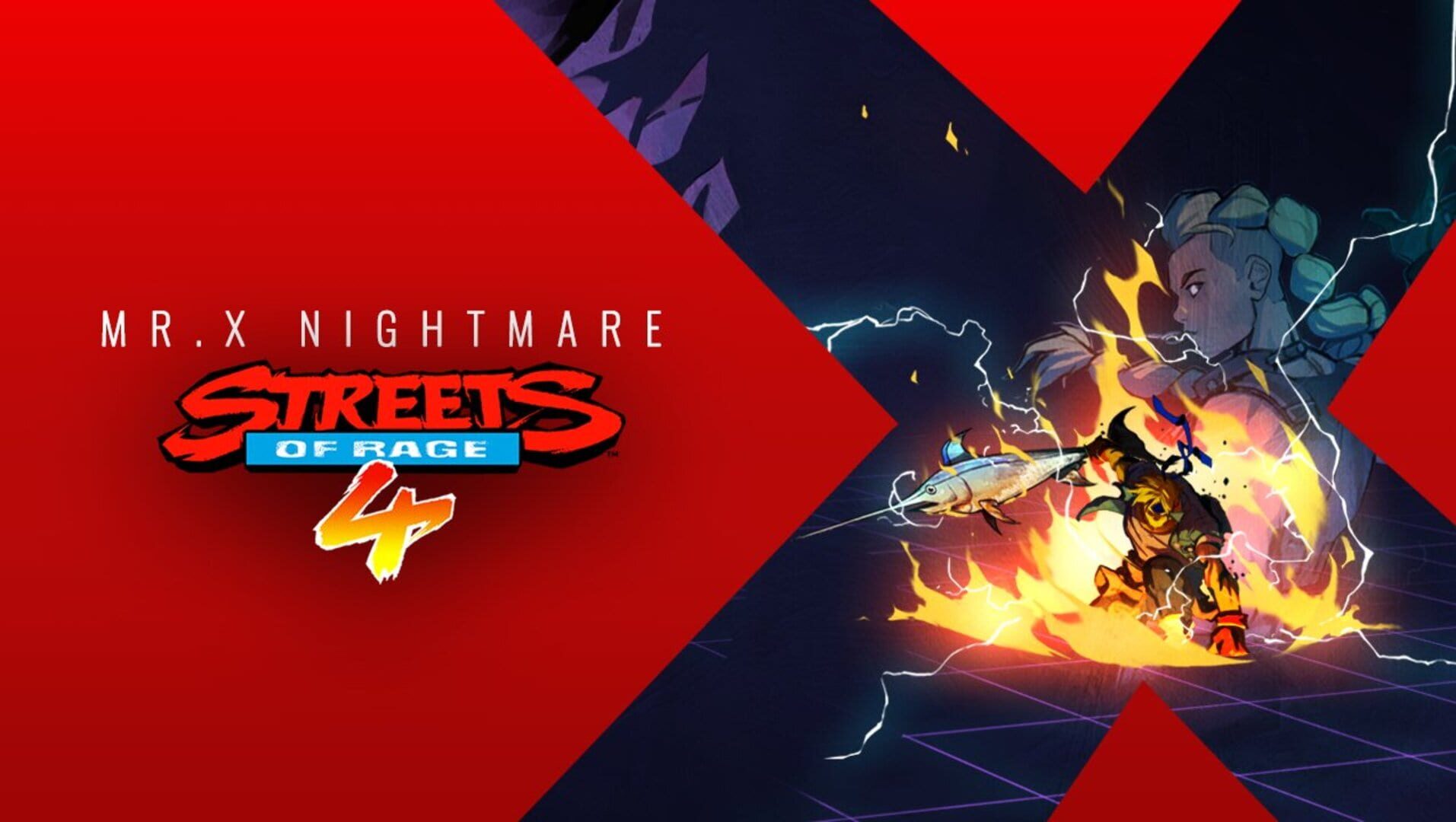 Streets of Rage 4: Mr X. Nightmare artwork 1