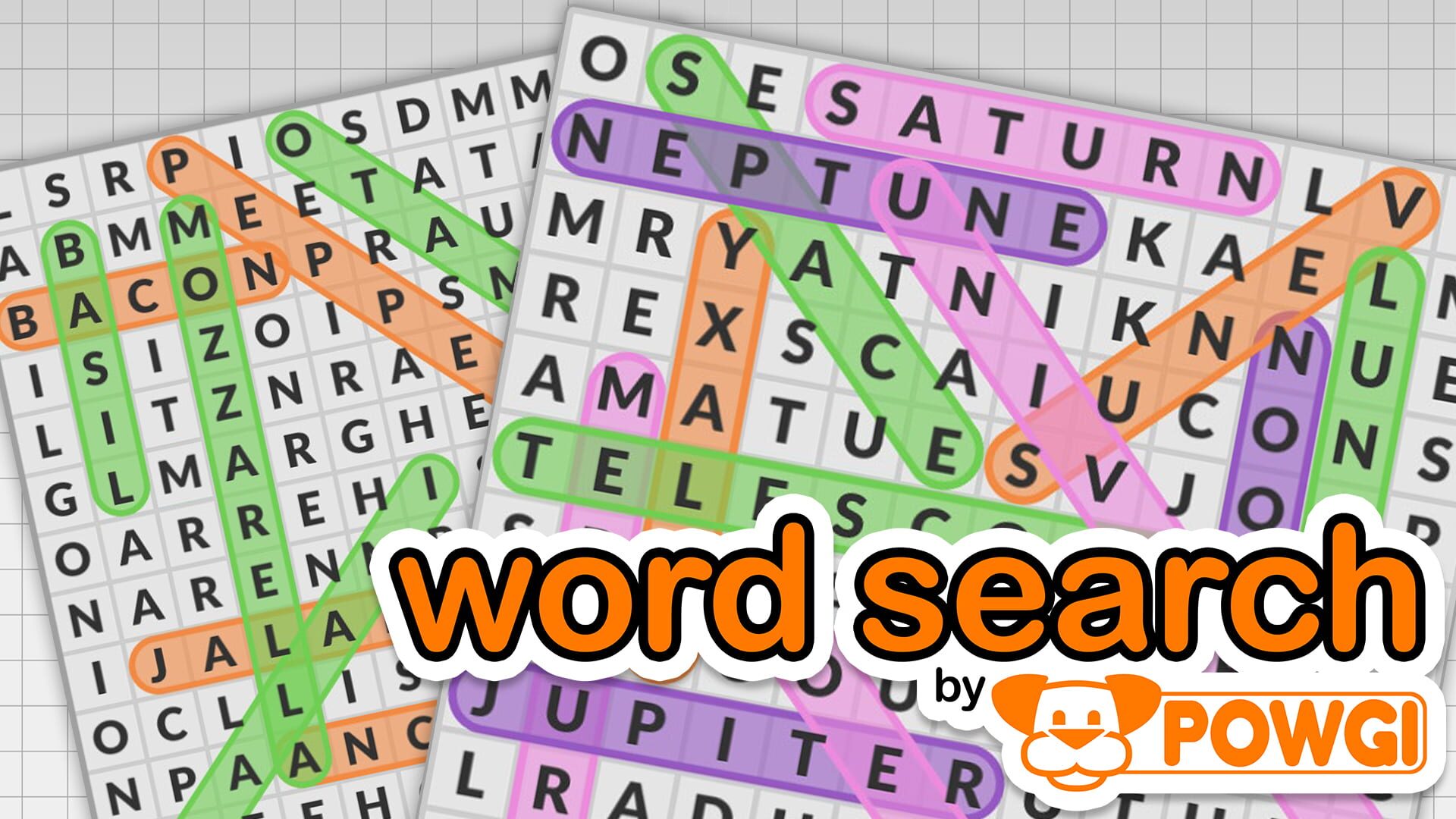 Word Search by Powgi artwork 1