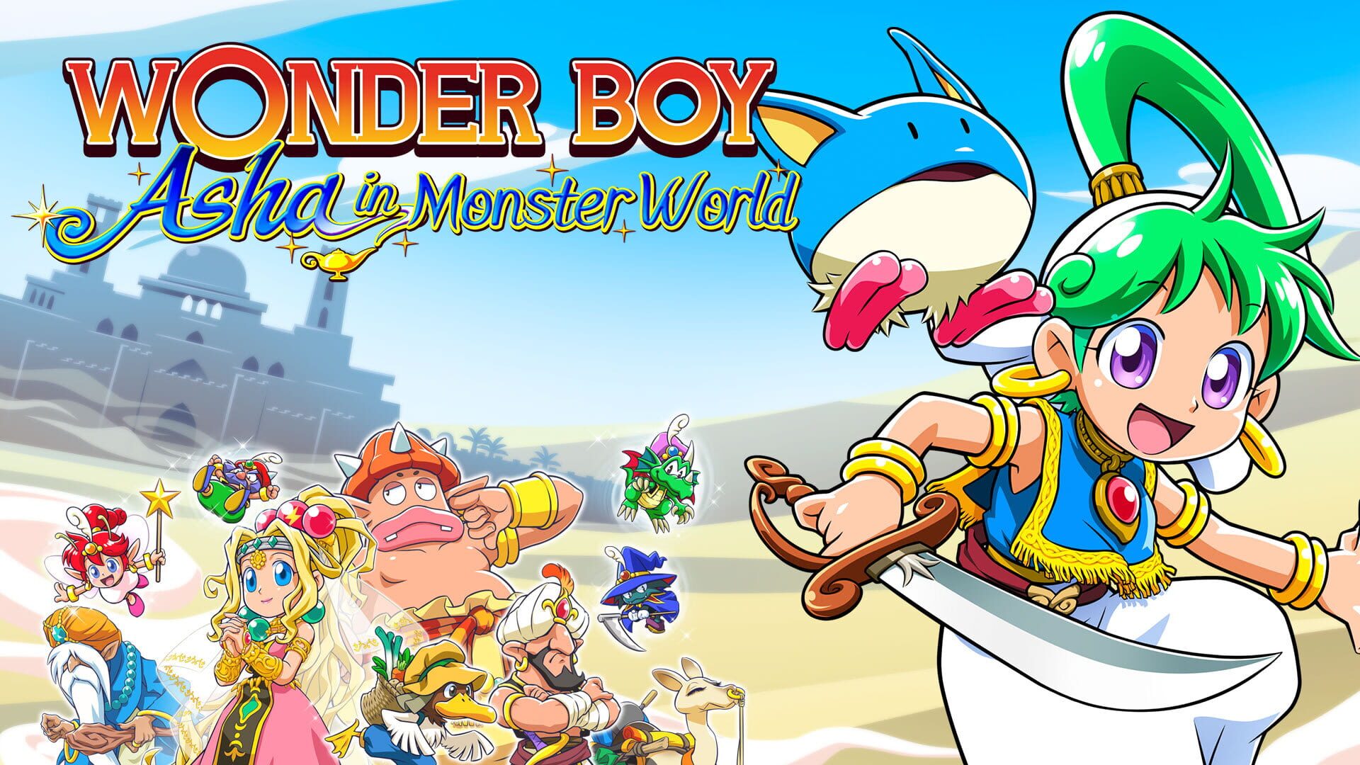 Wonder Boy: Asha in Monster World artwork 1
