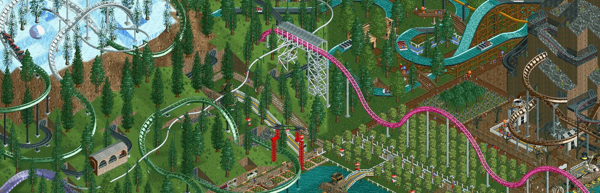 RollerCoaster Tycoon Classic artwork 1