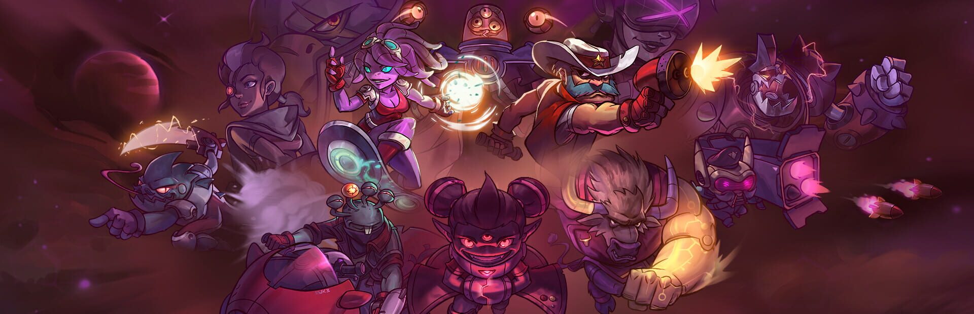 Awesomenauts artwork 1