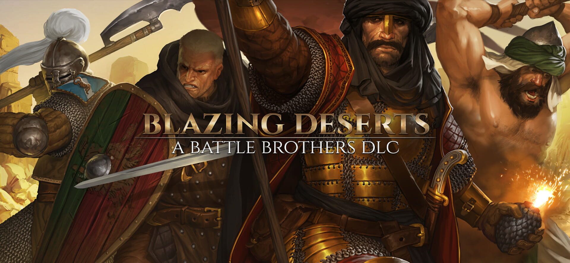 Battle Brothers: Blazing Deserts artwork 1