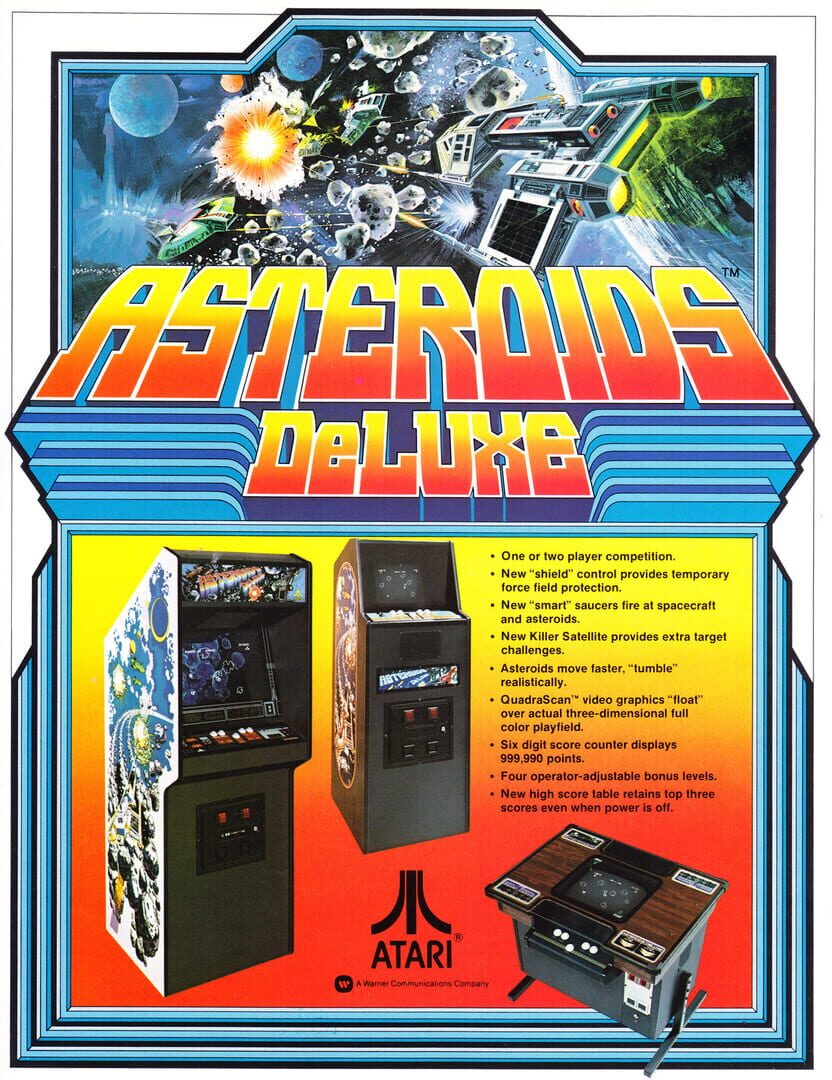 Asteroids Deluxe artwork 1