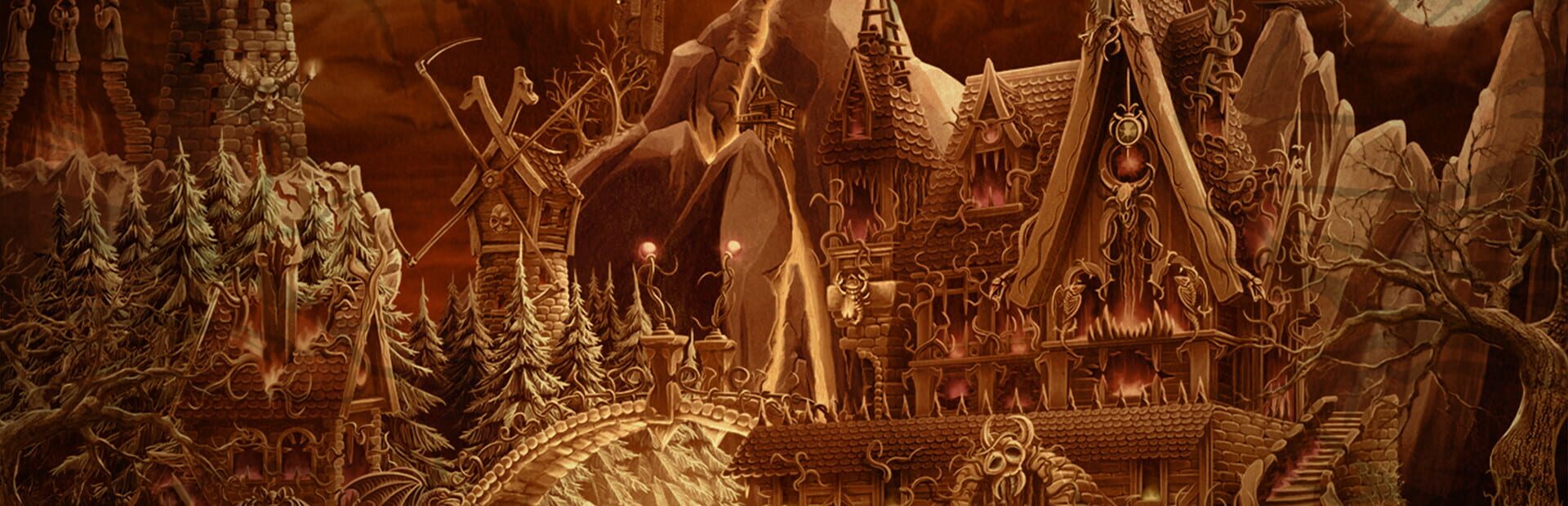 Cursed House 9: Match 3 Puzzle artwork 1