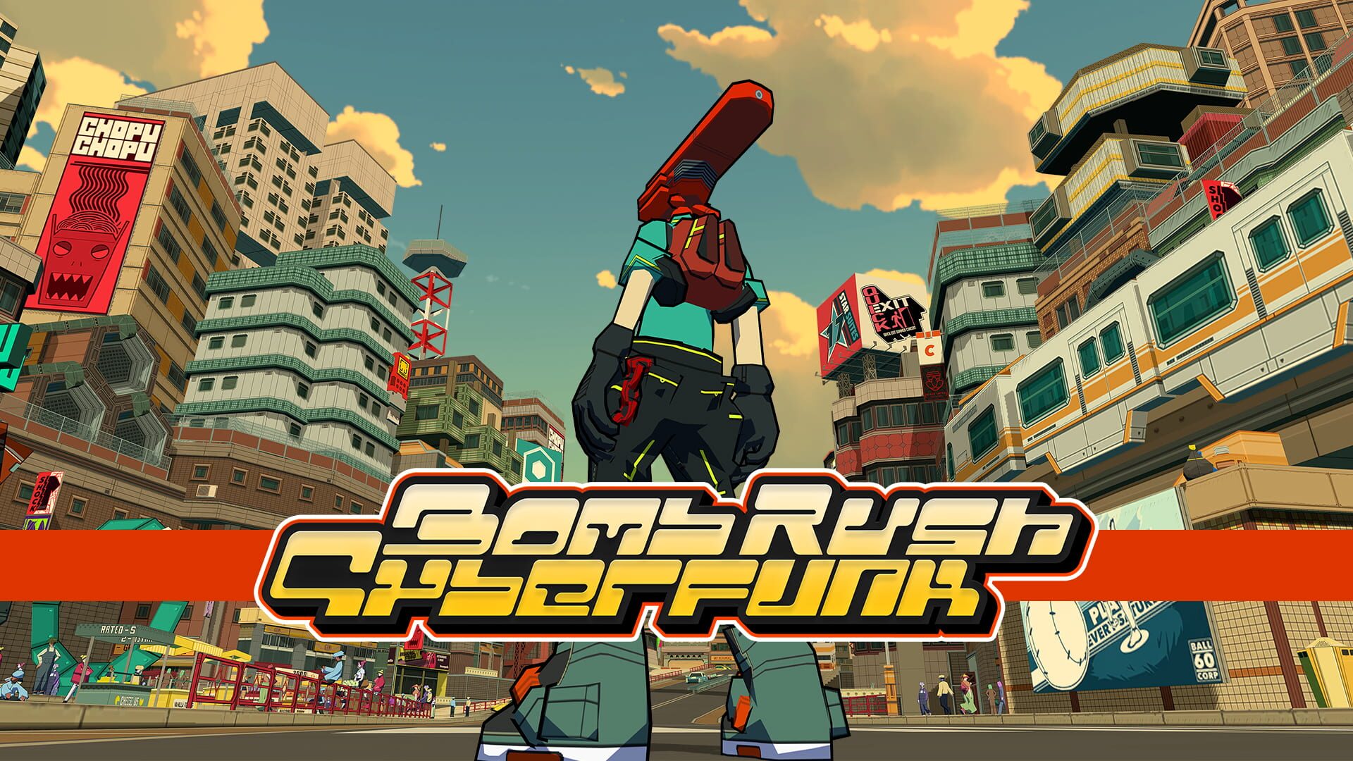 Bomb Rush Cyberfunk artwork 1