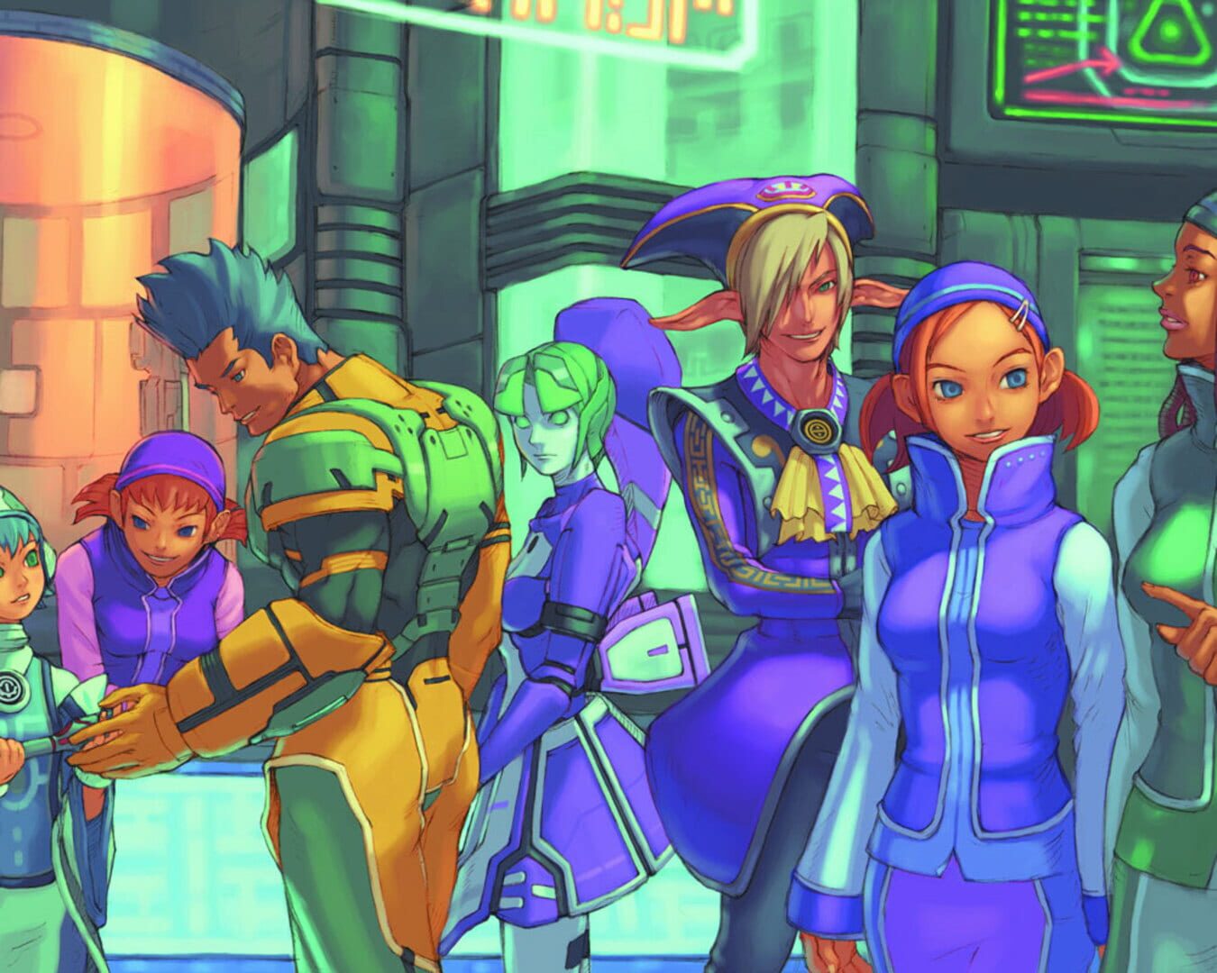 Phantasy Star Online artwork 1