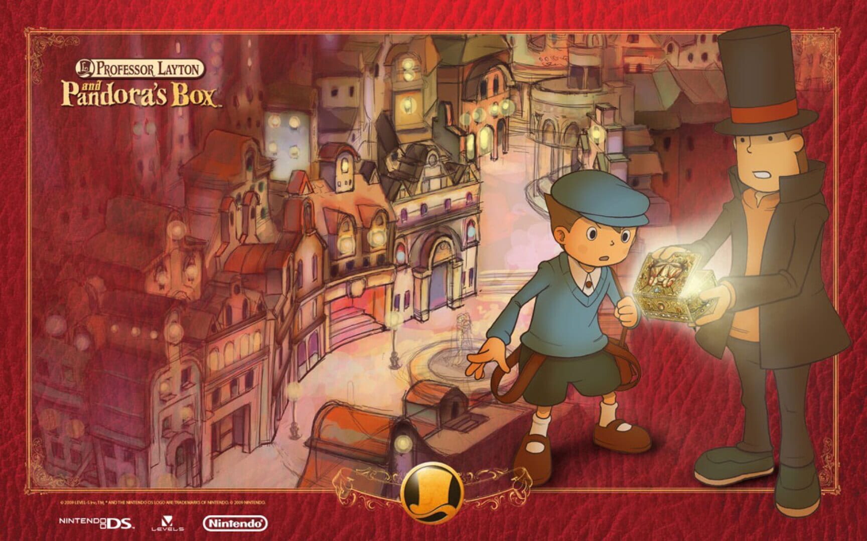 Professor Layton and the Diabolical Box artwork 1