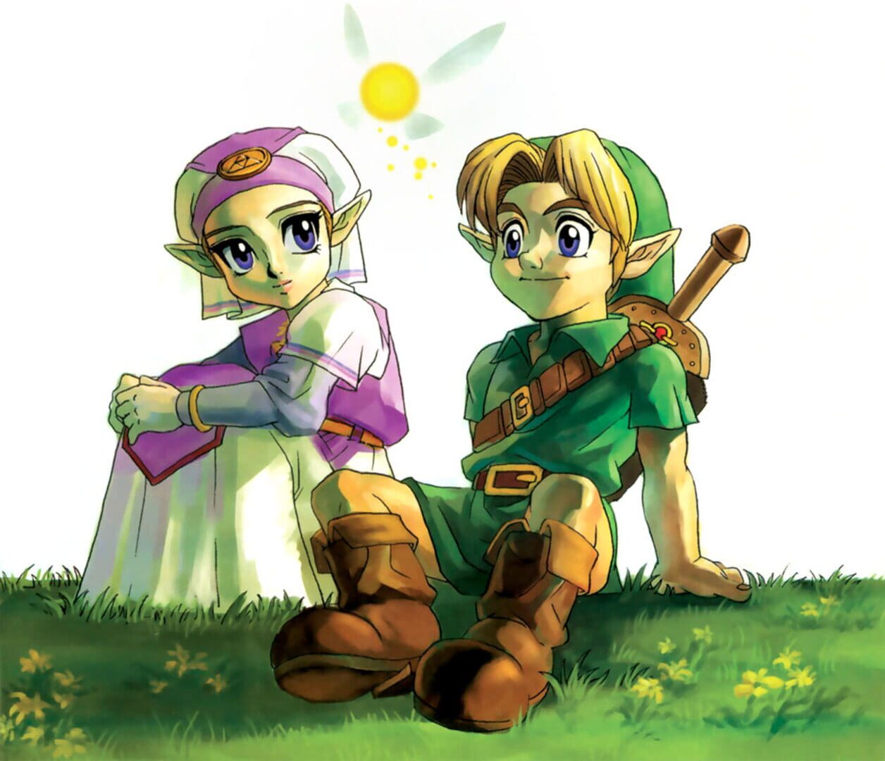 The Legend of Zelda: Ocarina of Time 3D artwork 1