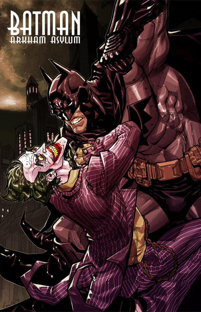 Batman: Arkham Asylum artwork 1