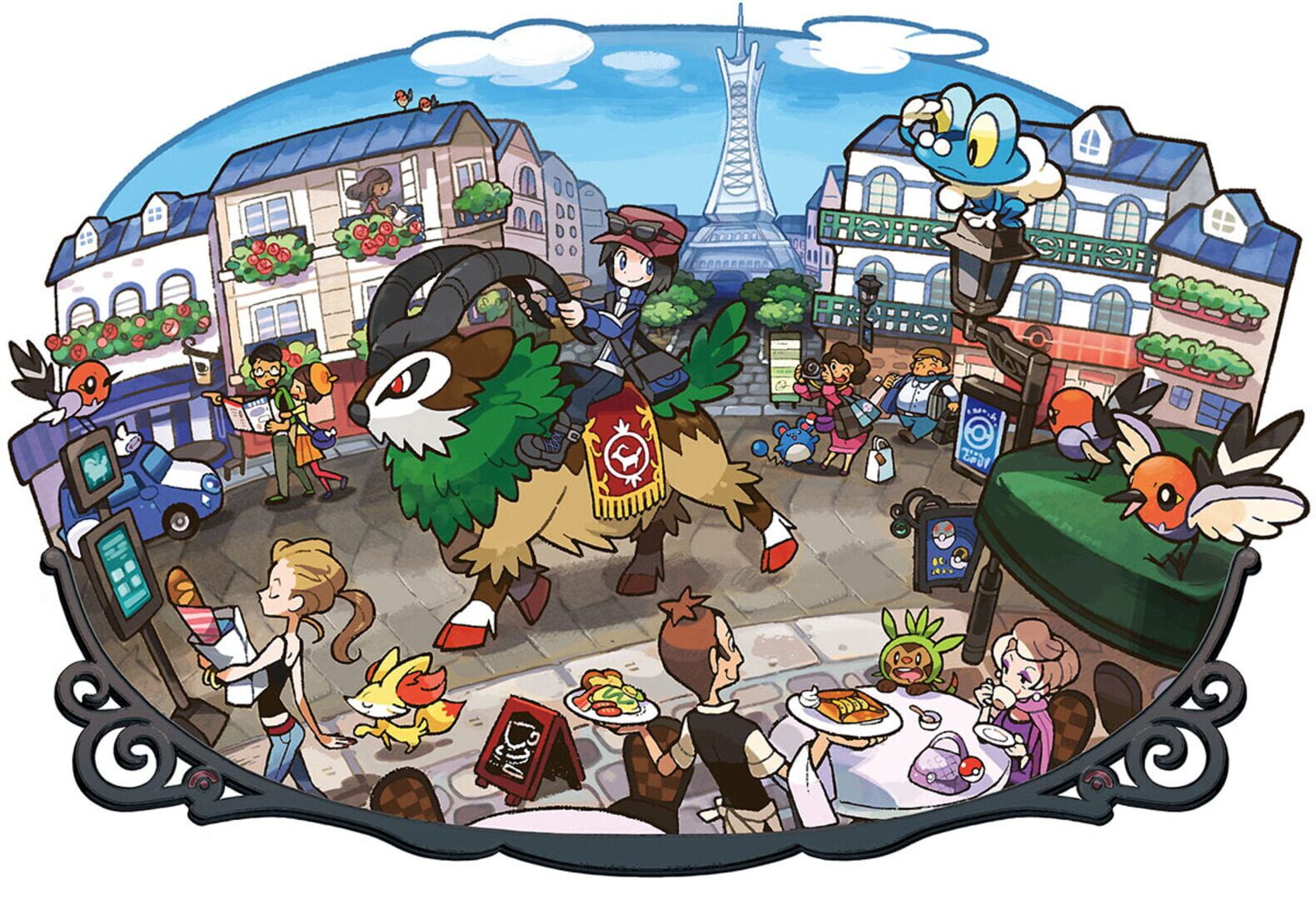 Pokémon Y artwork 1