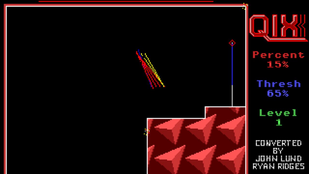 Qix screenshot 1