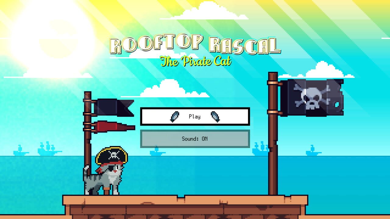 Rooftop Rascal: The Pirate Cat screenshot 1